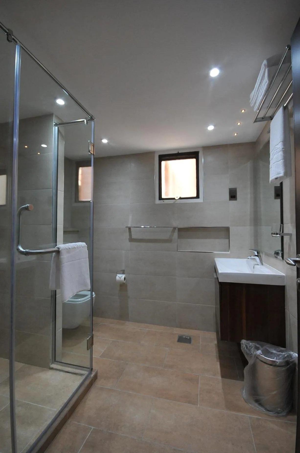 Bathroom in Longonot Place Serviced Apartment-Nairobi, City Centre CBD