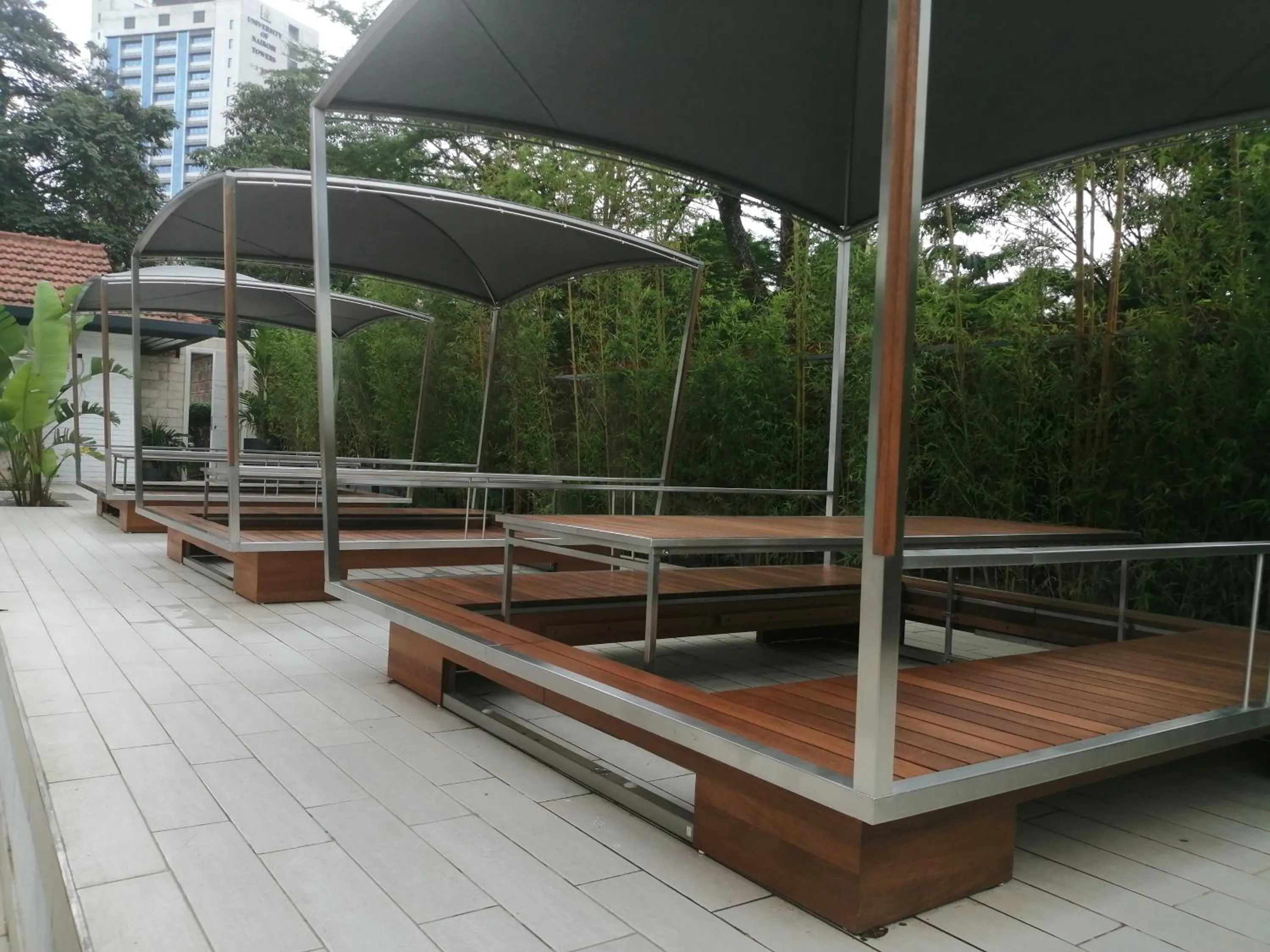 Swimming pool in Longonot Place Serviced Apartment-Nairobi, City Centre CBD