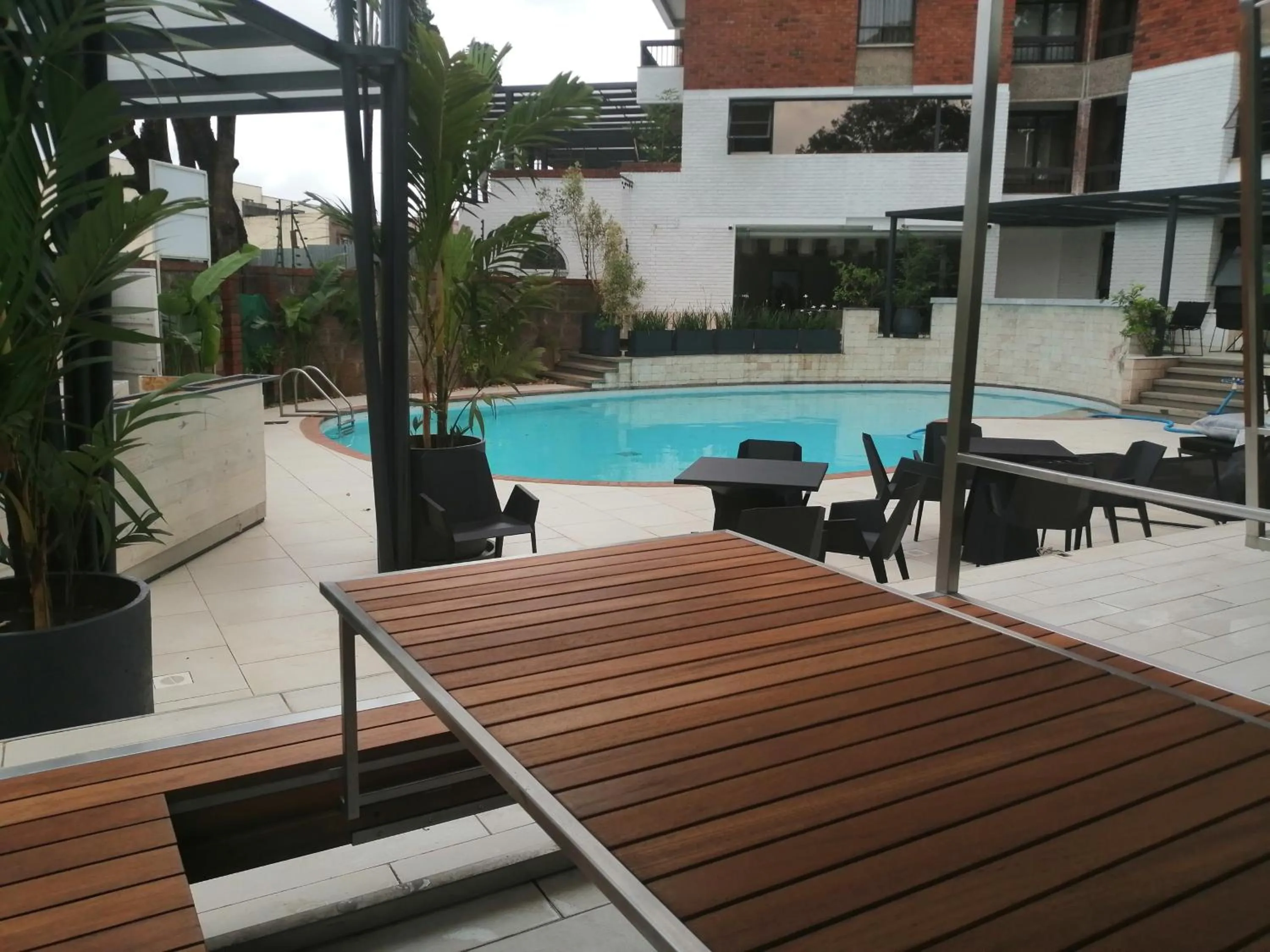 Swimming pool in Longonot Place Serviced Apartment-Nairobi, City Centre CBD