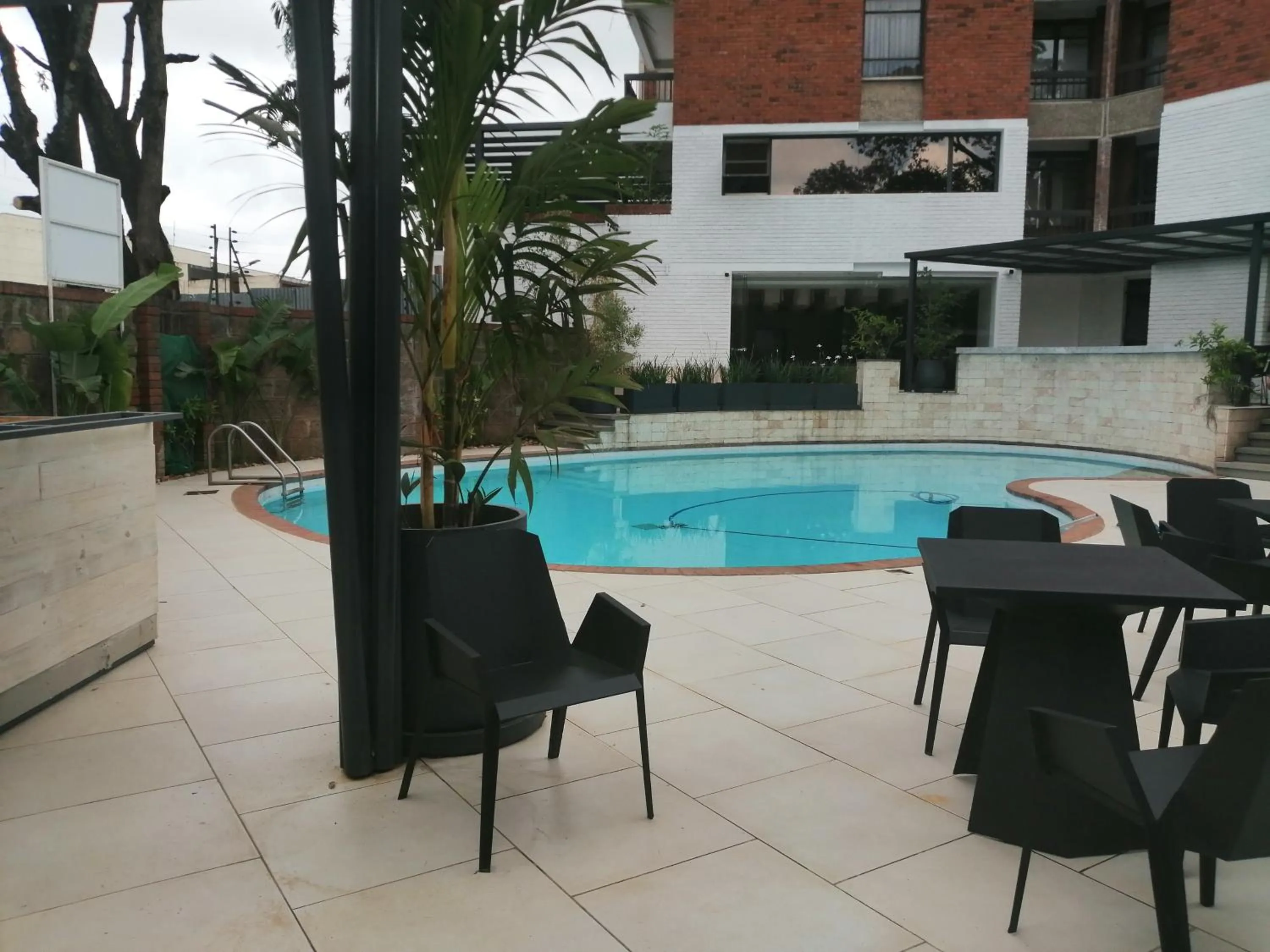 Swimming pool in Longonot Place Serviced Apartment-Nairobi, City Centre CBD