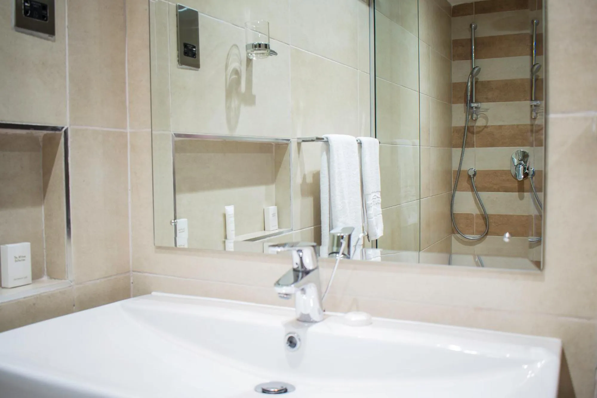 Bathroom in Longonot Place Serviced Apartment-Nairobi, City Centre CBD