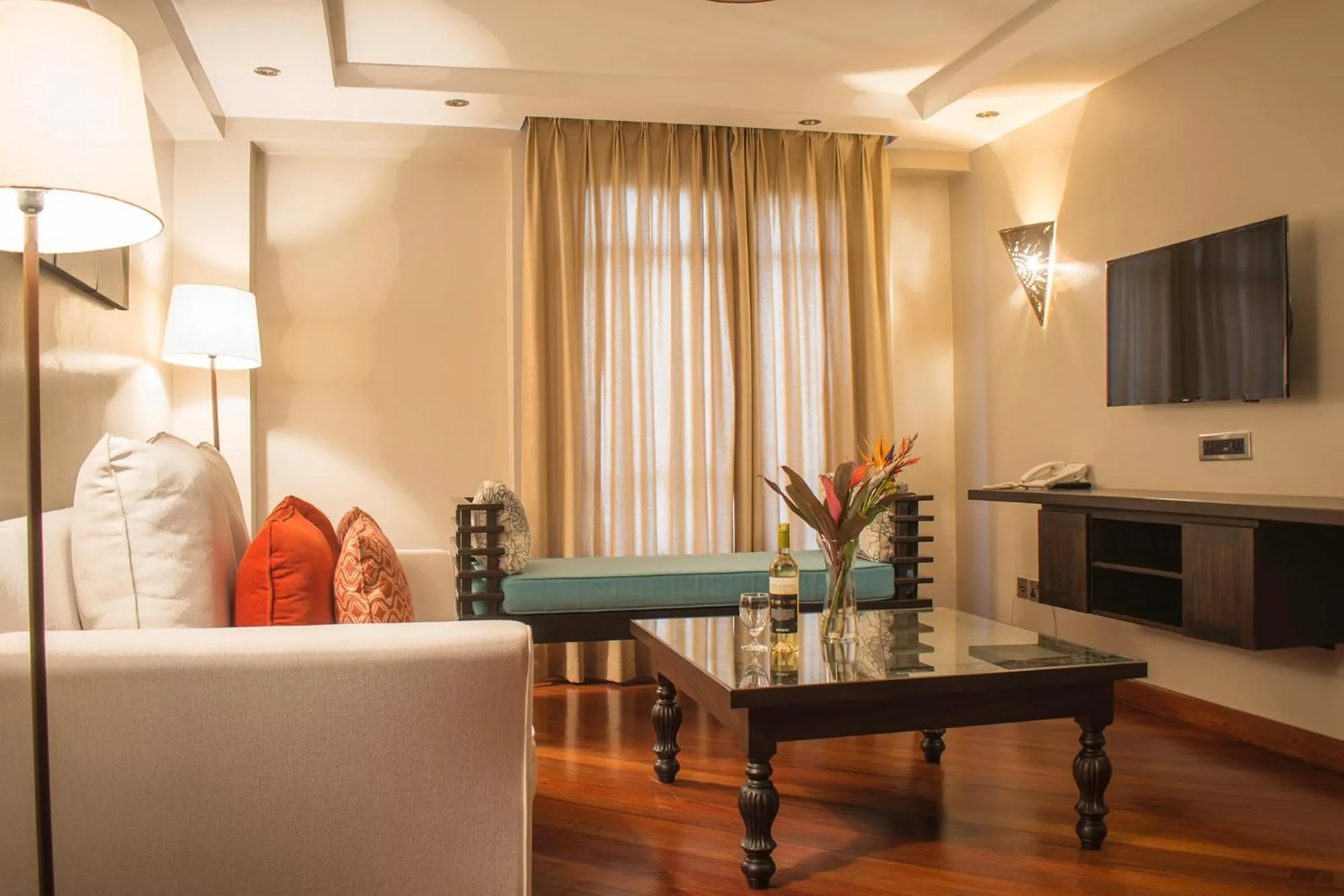 Living room in Longonot Place Serviced Apartment-Nairobi, City Centre CBD