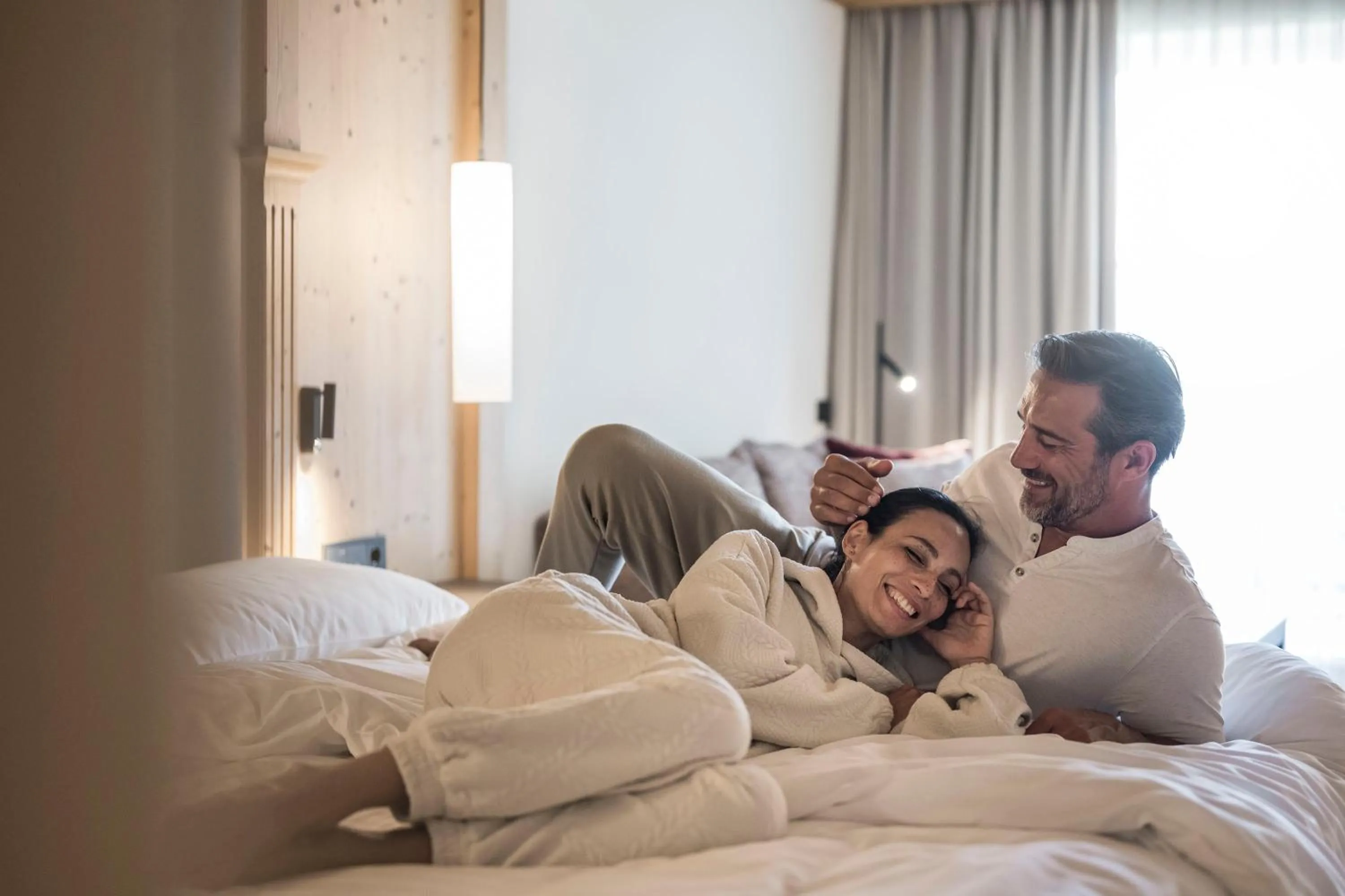 Bedroom, Bed in Adler Spa Resort Dolomiti