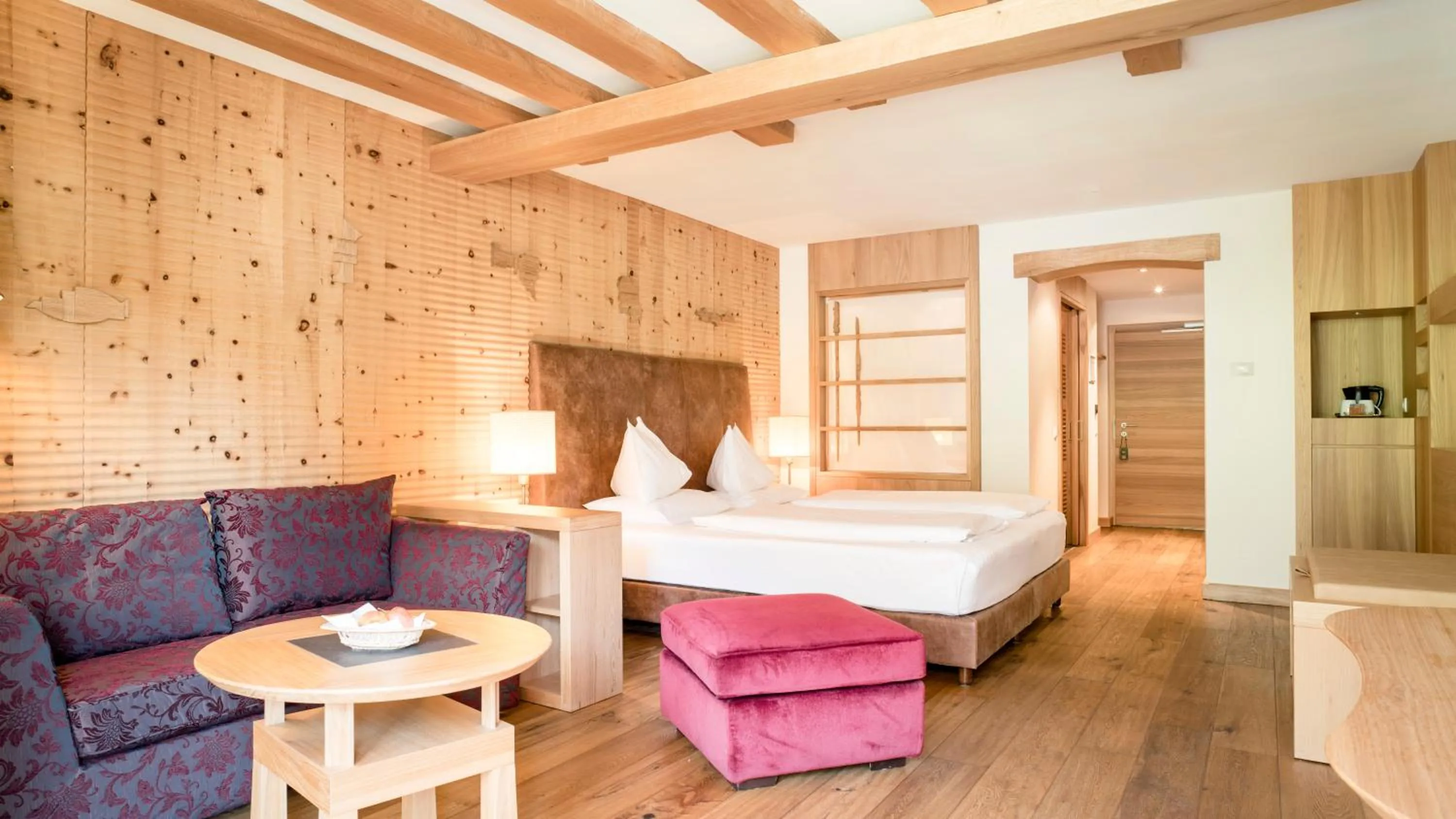 Photo of the whole room, Bed in Adler Spa Resort Dolomiti