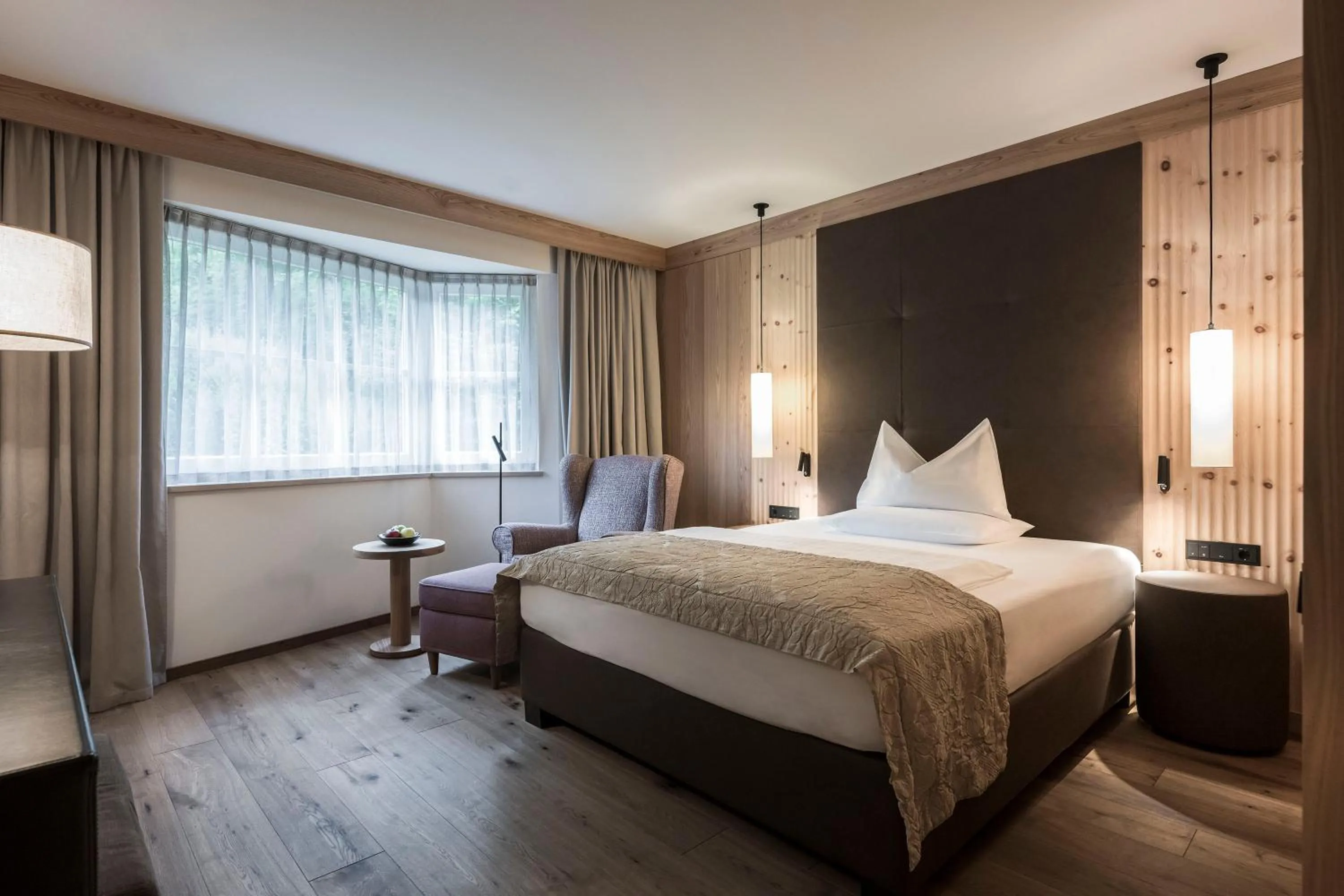 Bedroom, Bed in Adler Spa Resort Dolomiti