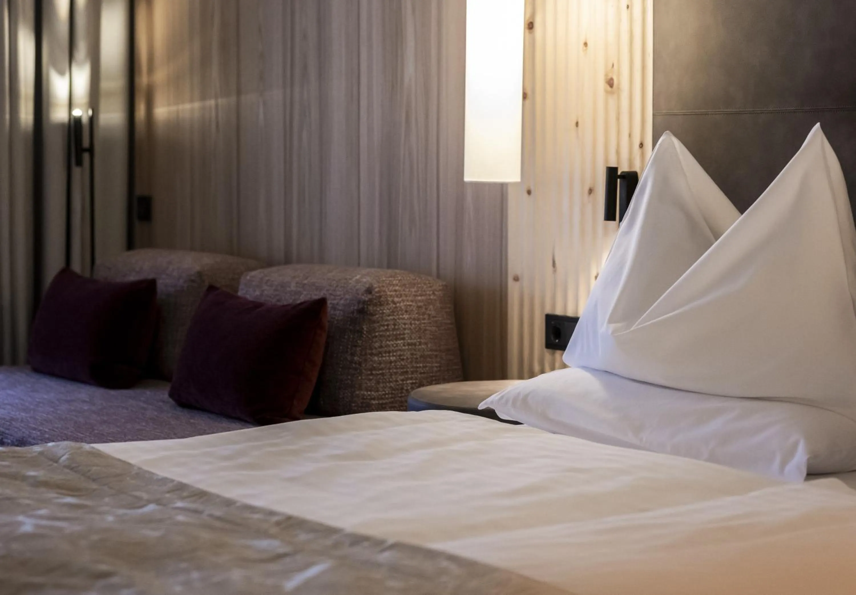 Bed in Adler Spa Resort Dolomiti