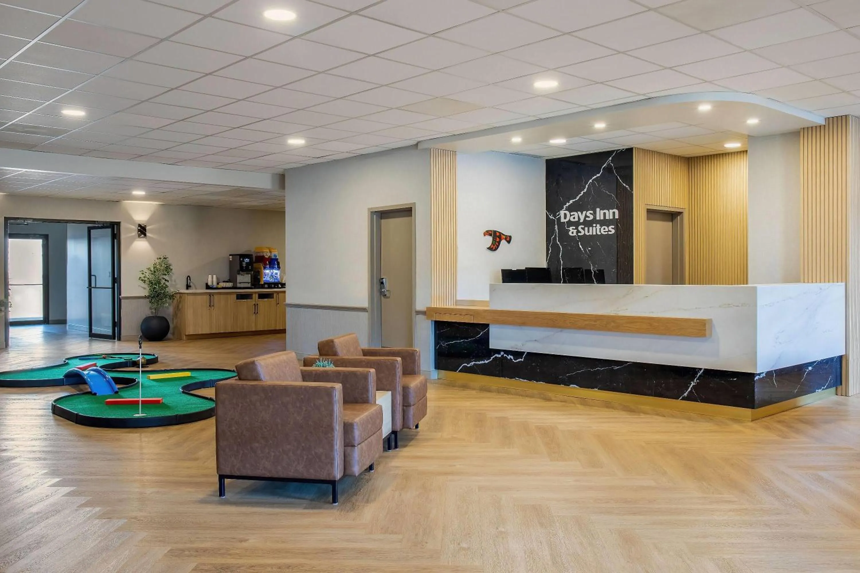 Lobby or reception in Days Inn & Suites by Wyndham West Edmonton