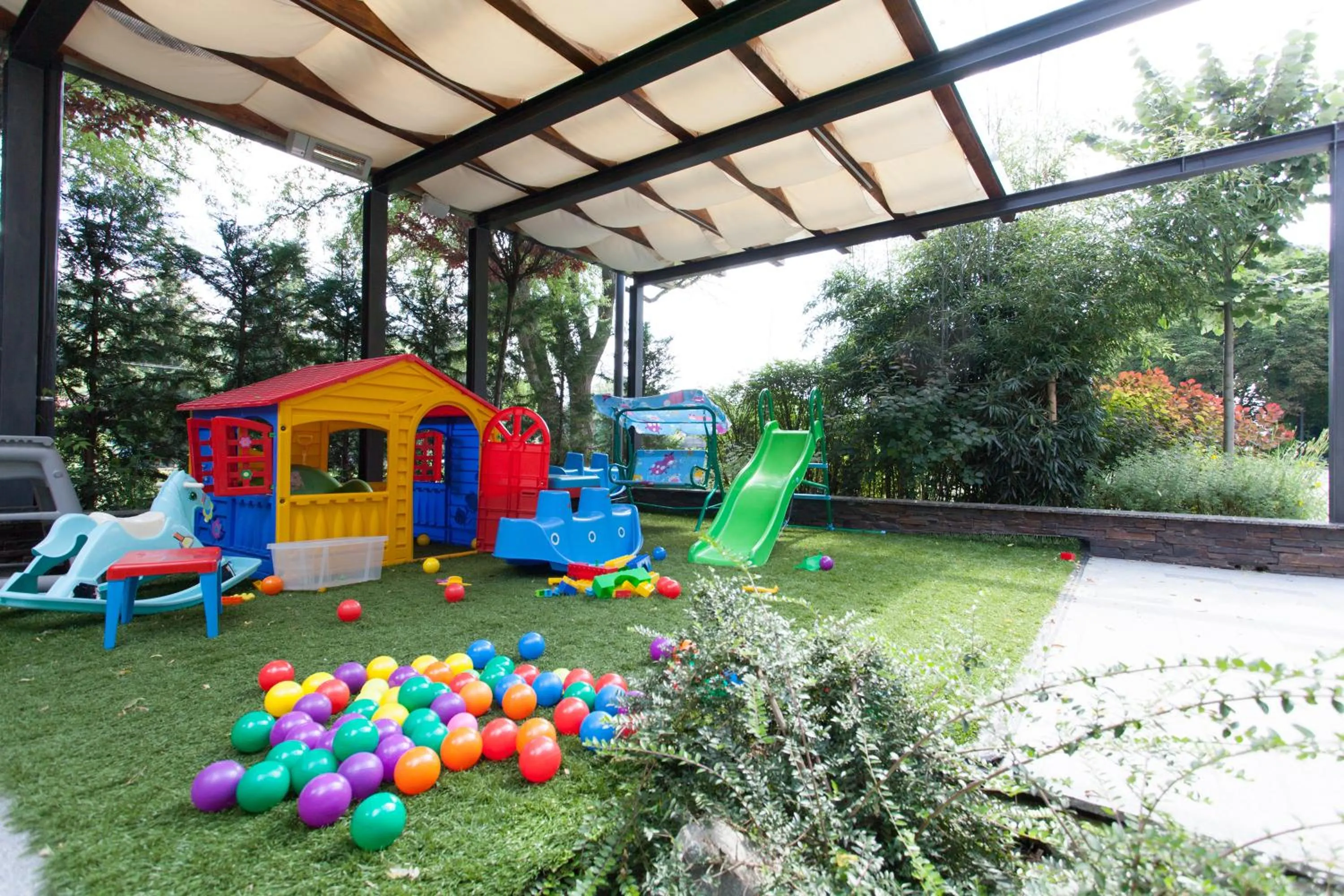 Children play ground in Metropolis Hotel