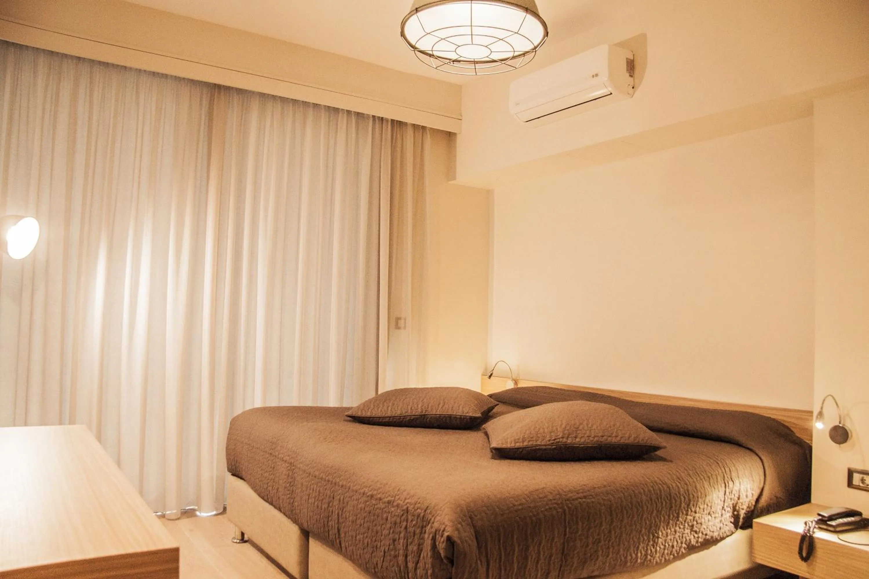 Bed in Hotel Christina