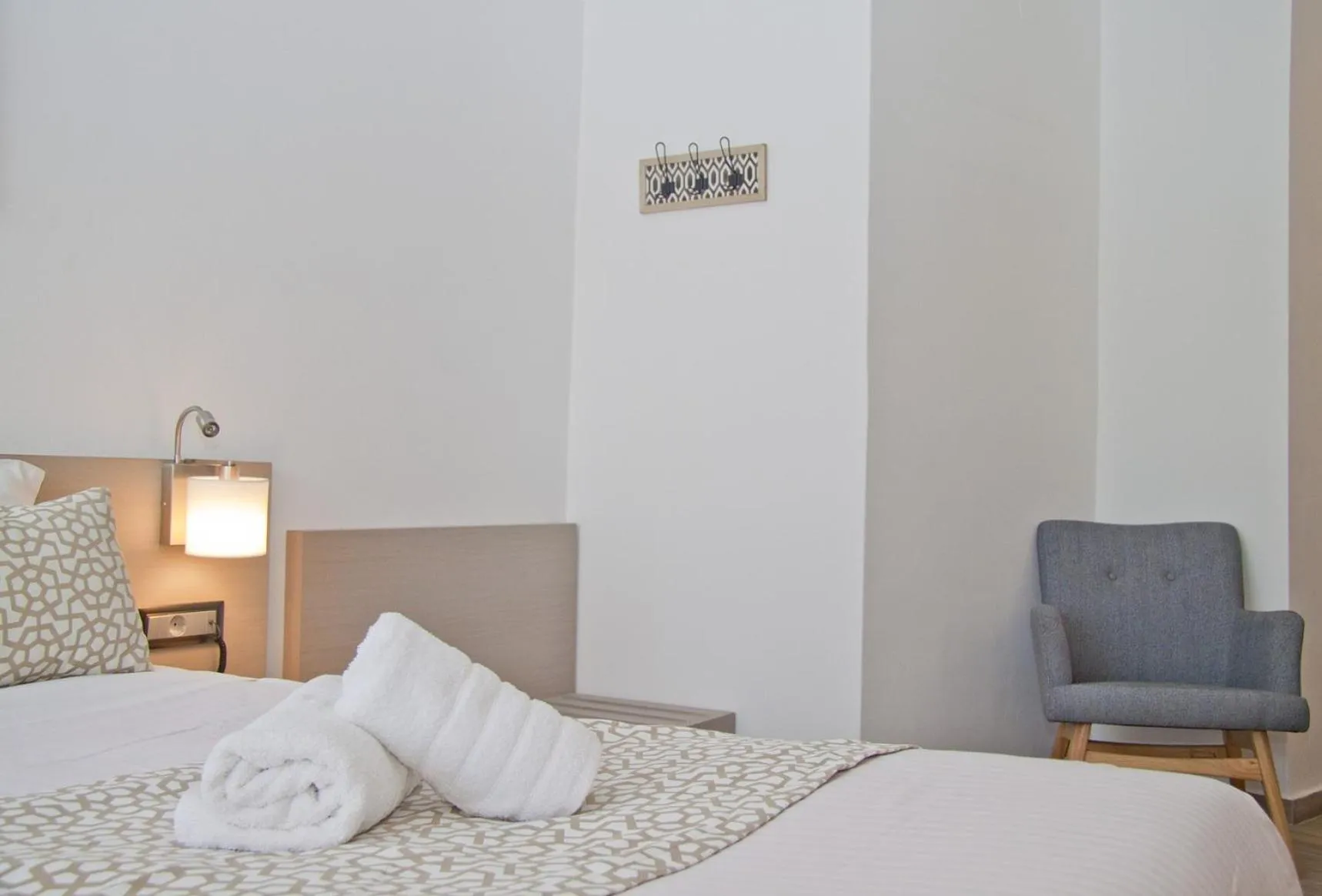 Bedroom, Bed in Hotel Christina