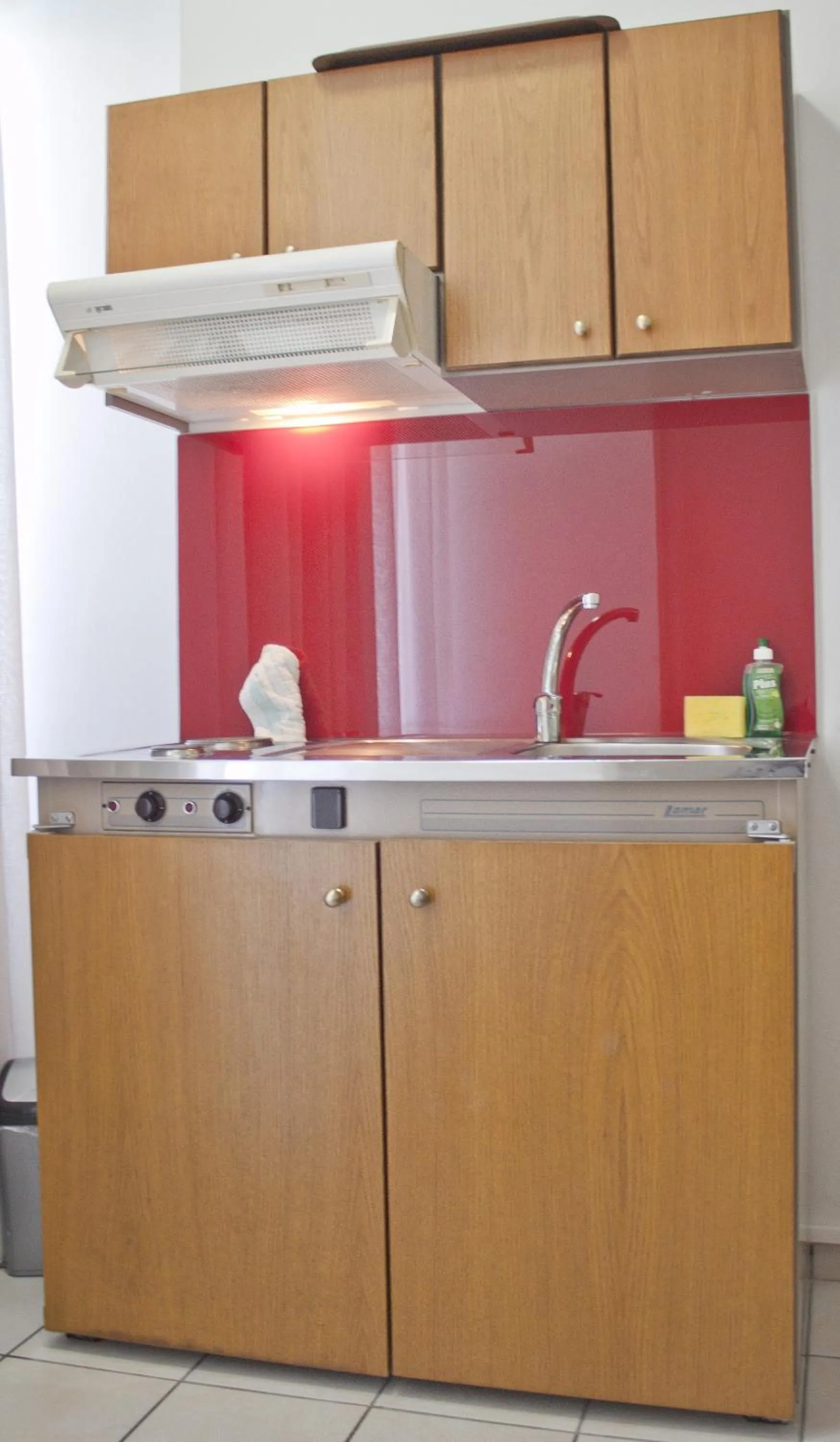 Kitchen or kitchenette in Hotel Christina