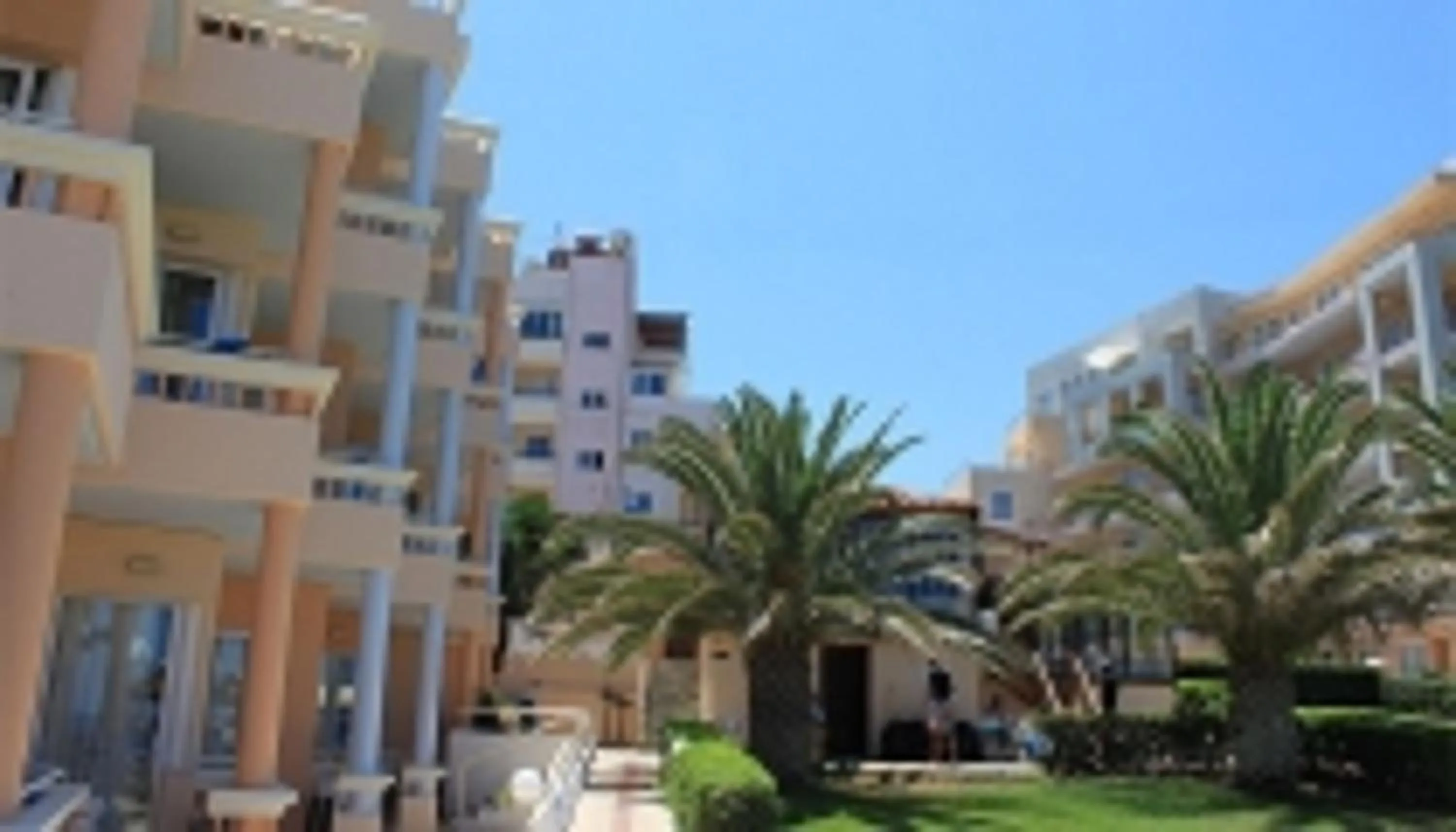 Property building in Hotel Christina