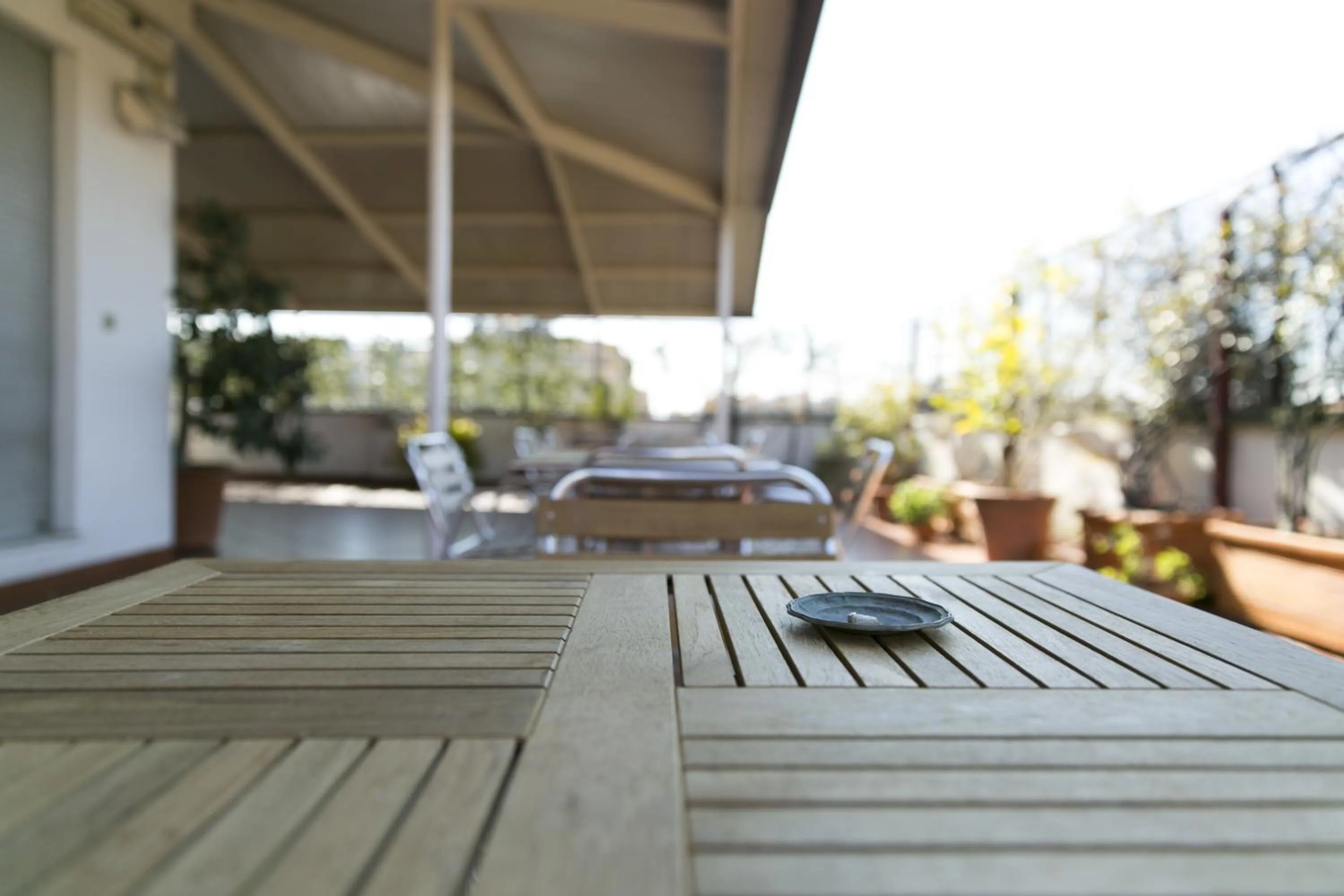 Balcony/Terrace in Hotel Casa Valdese Roma
