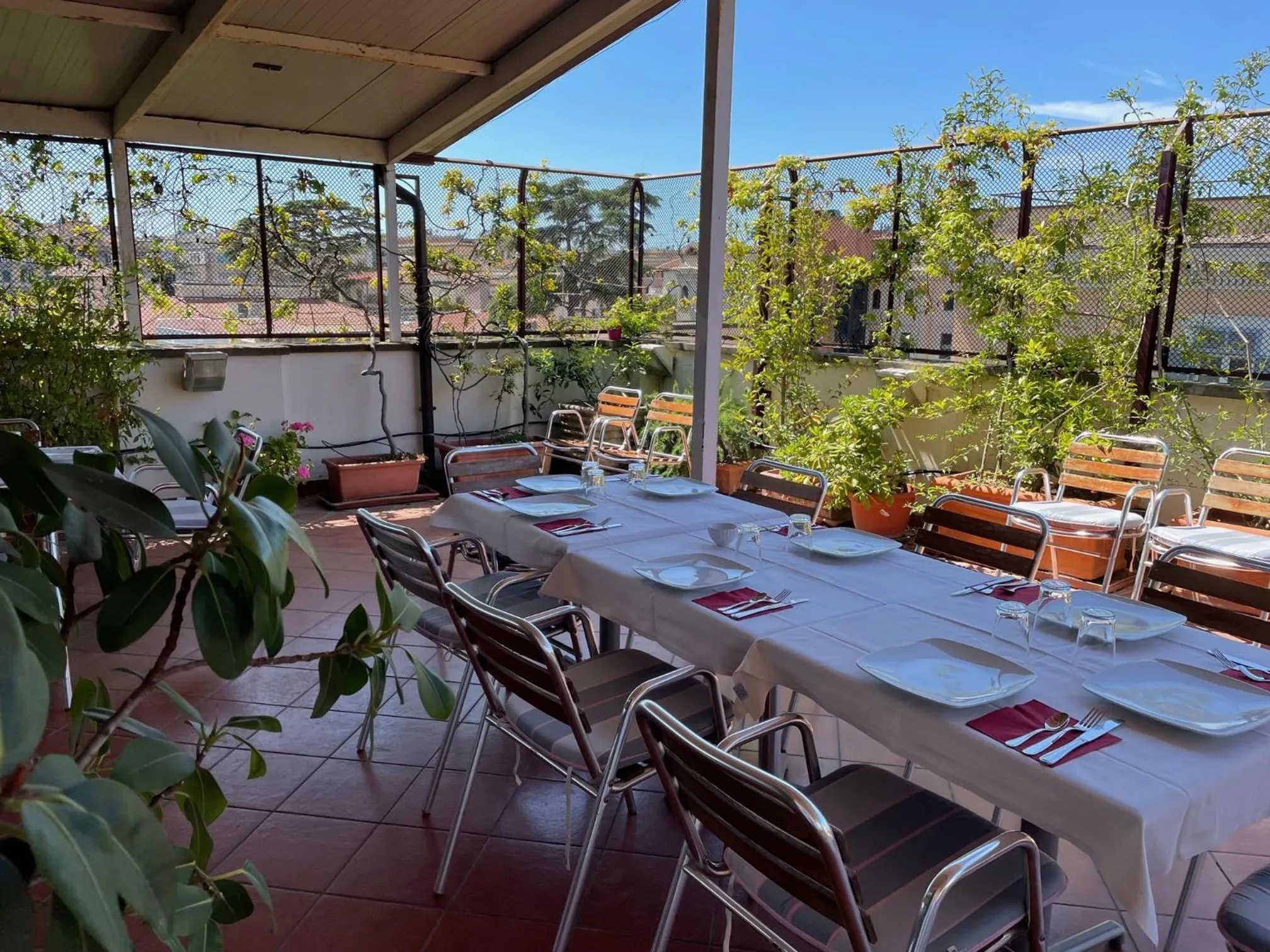 Restaurant/places to eat in Hotel Casa Valdese Roma