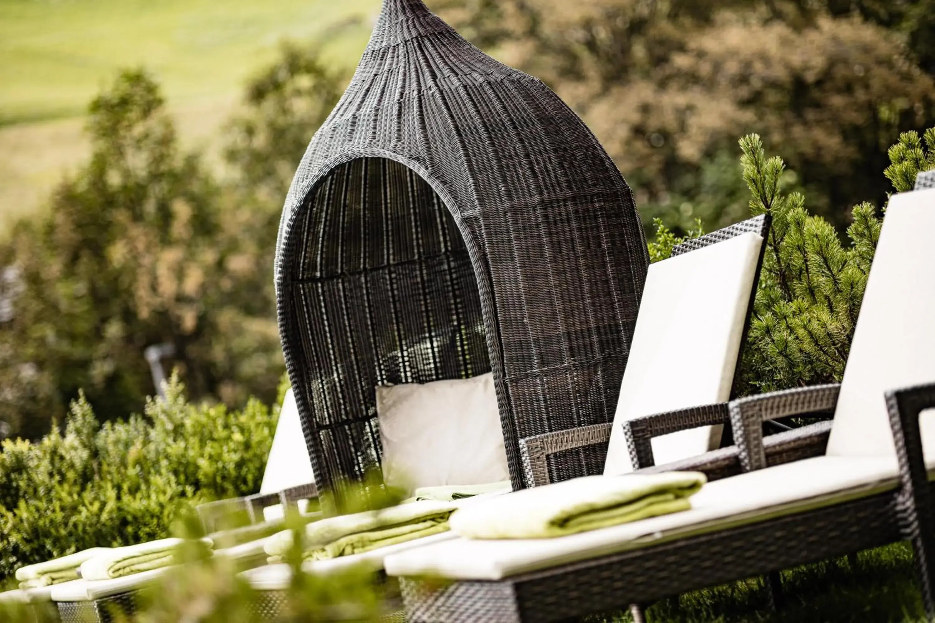 Swimming pool in Grand Hotel Wolkenstein Swimming pool in Grand Hotel Wolkenstein