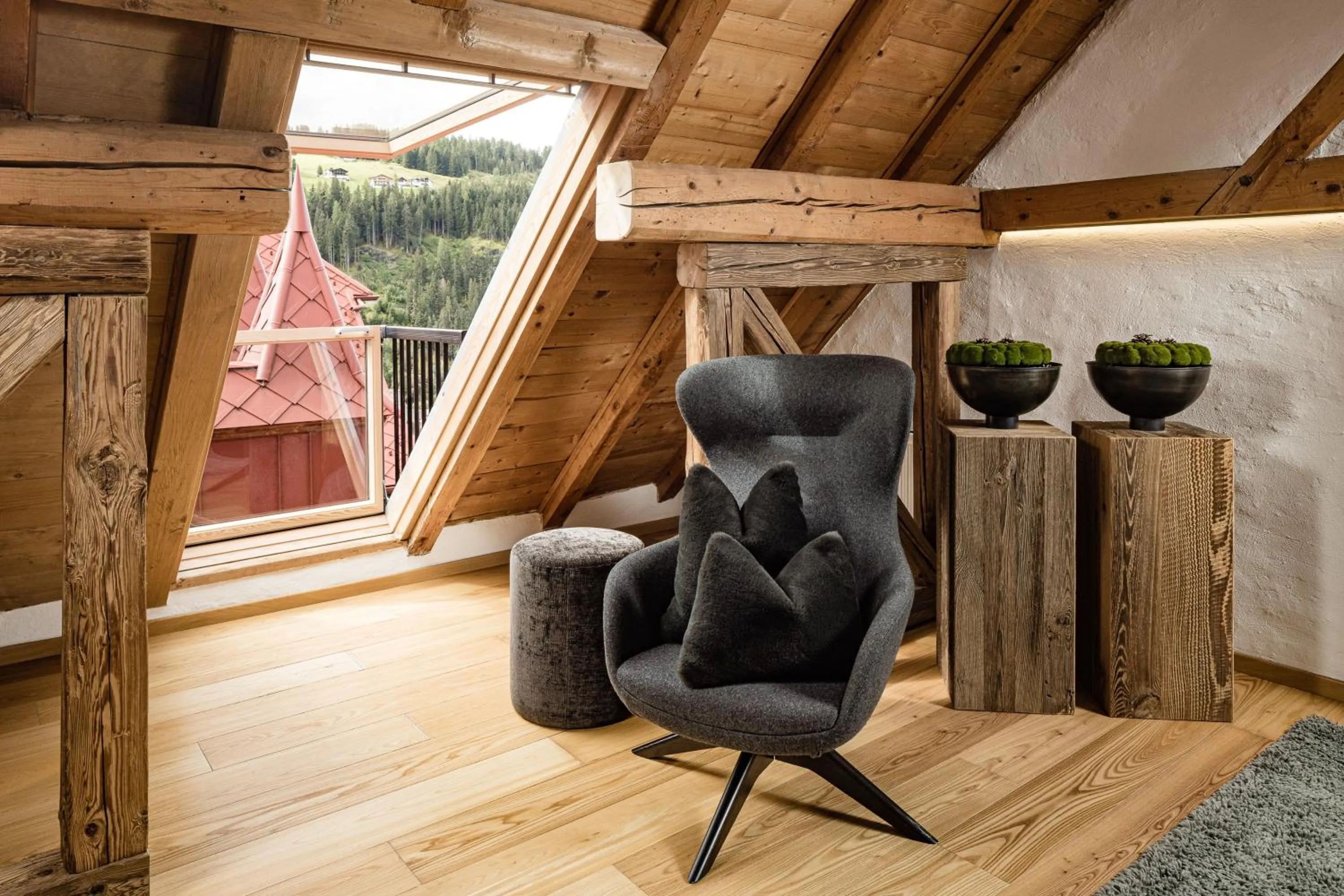 Balcony/Terrace in Grand Hotel Wolkenstein