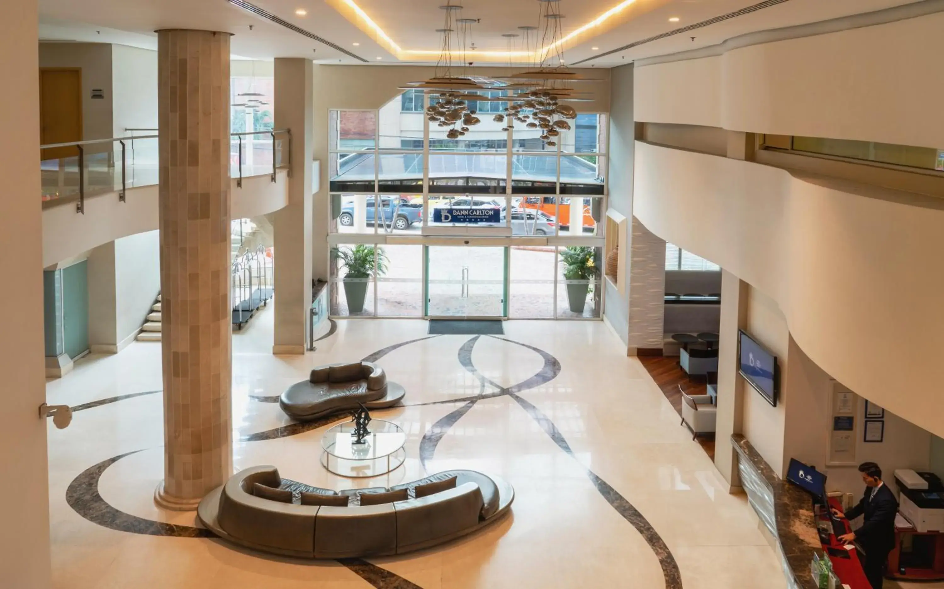 Lobby or reception in Hotel Dann Carlton Barranquilla y Centro de Convenciones Lobby or reception in Hotel Dann Carlton Barranquilla y Centro de Convenciones