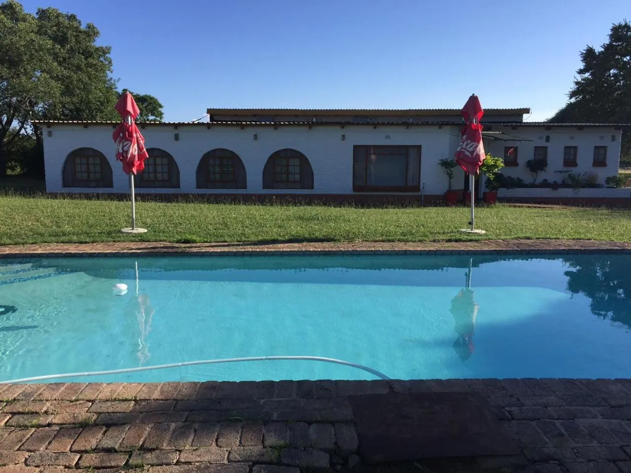 Facade/entrance in La Rive Waterberg Accommodation