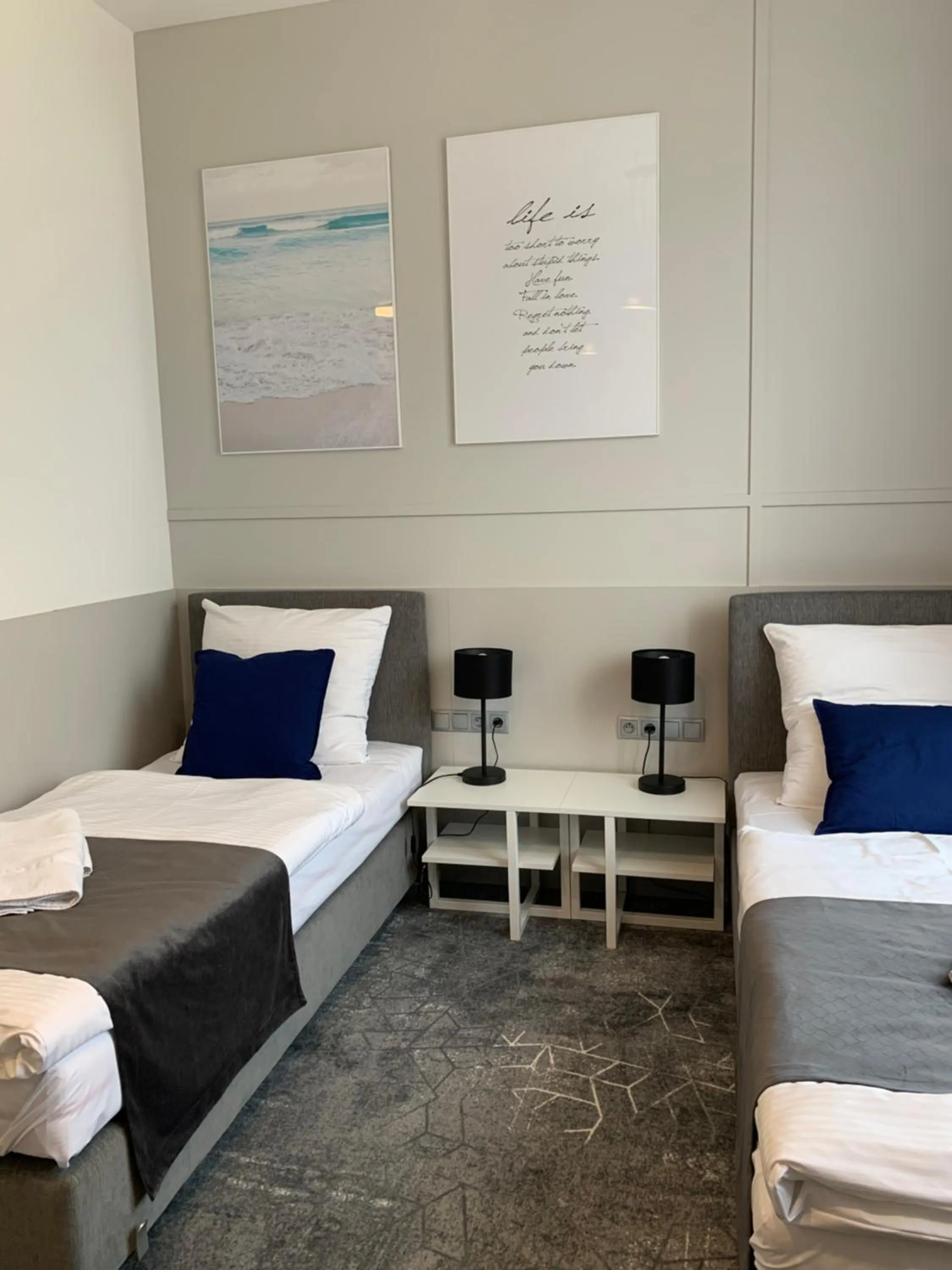 Bed in Hotel Coliber