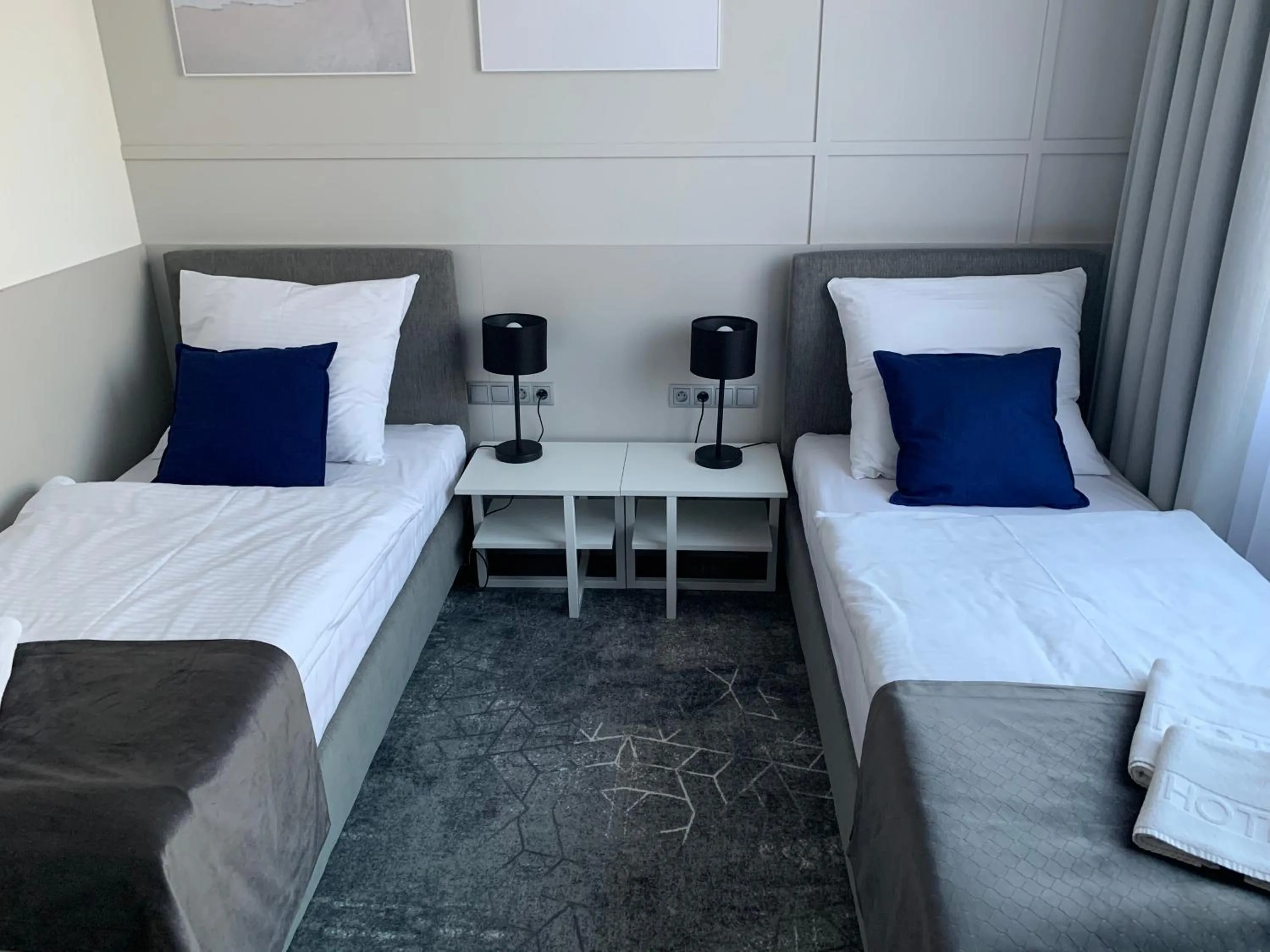 Bed in Hotel Coliber