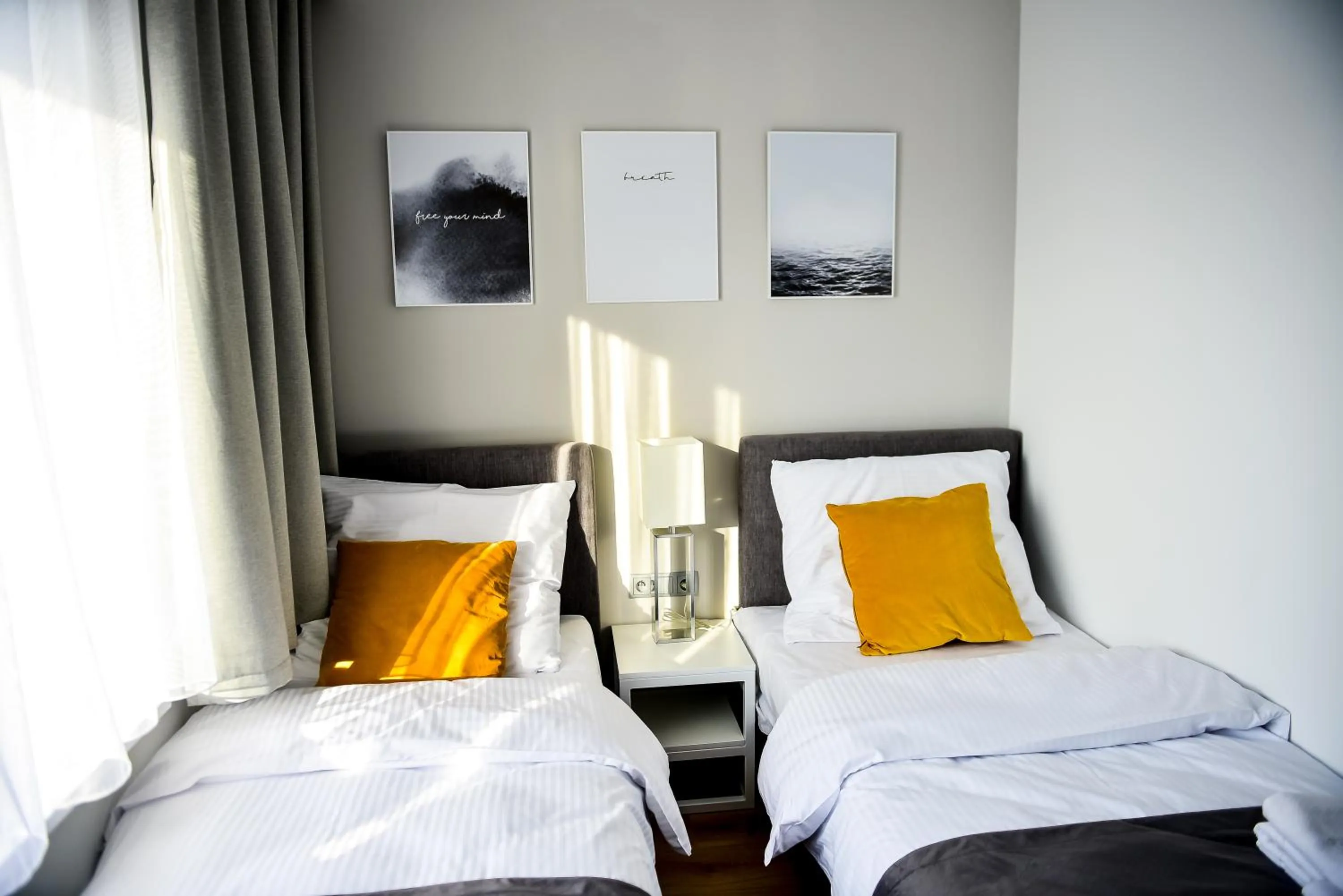 Bed in Hotel Coliber