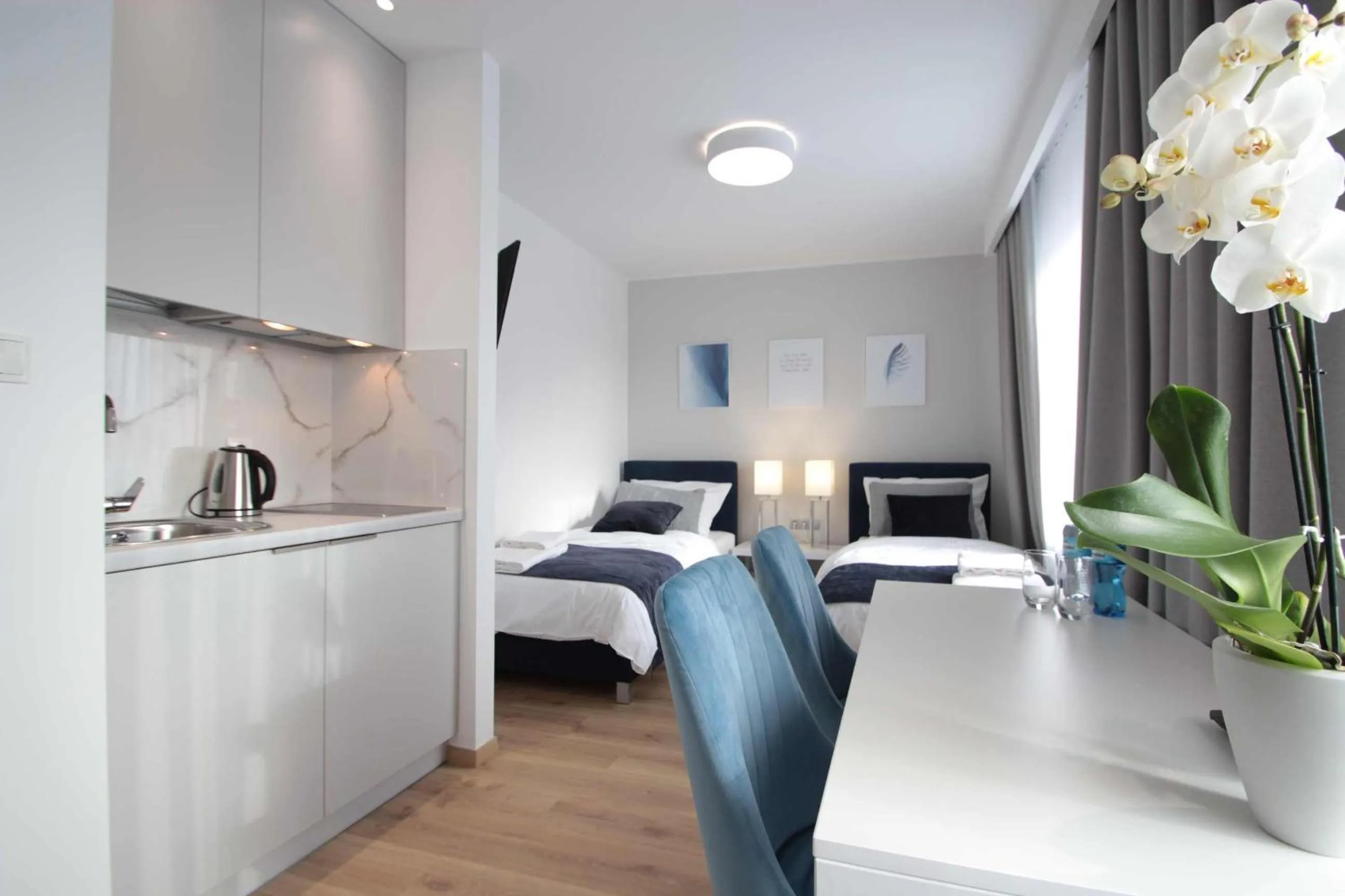 Bed in Hotel Coliber