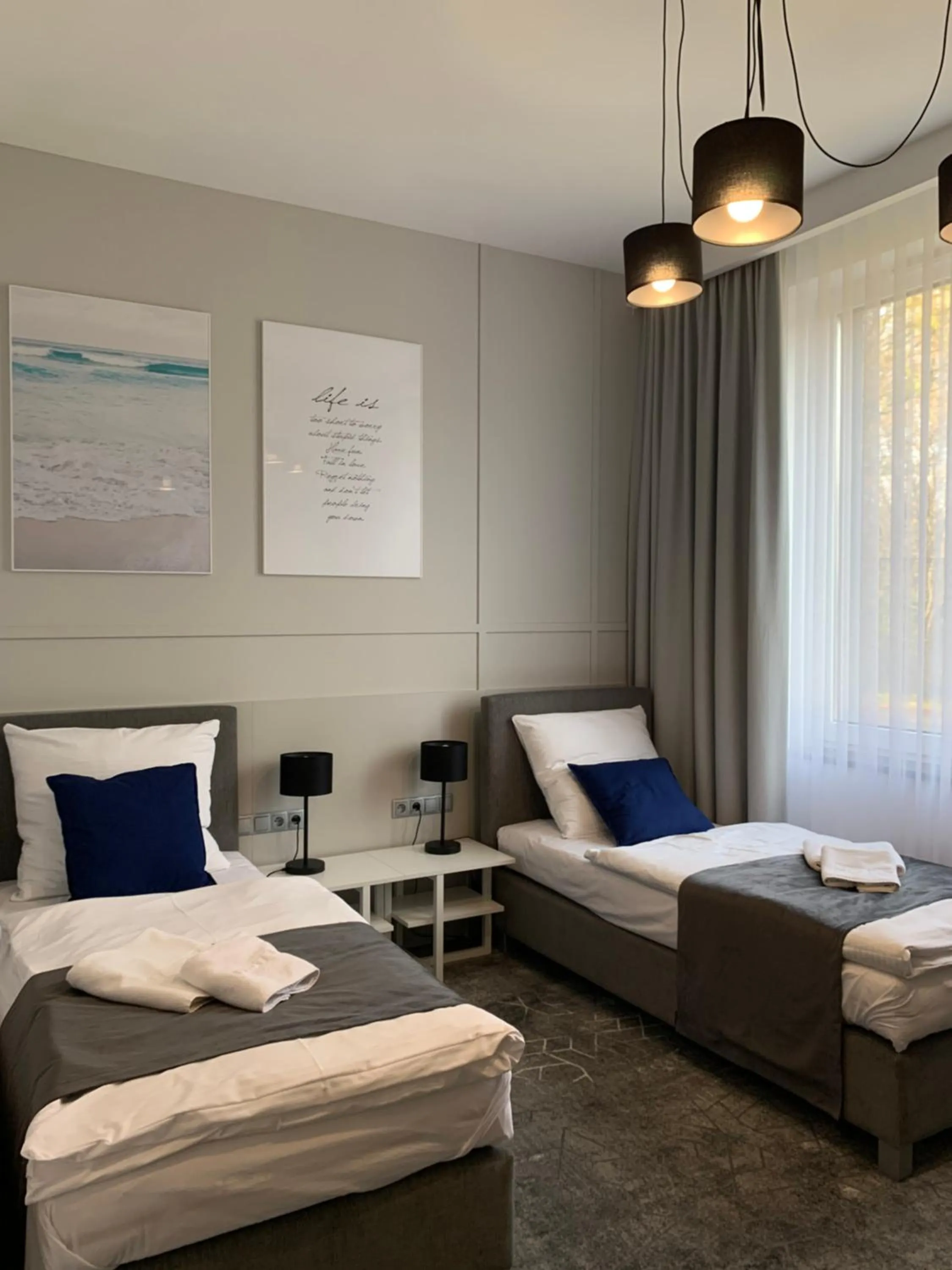 Bed in Hotel Coliber