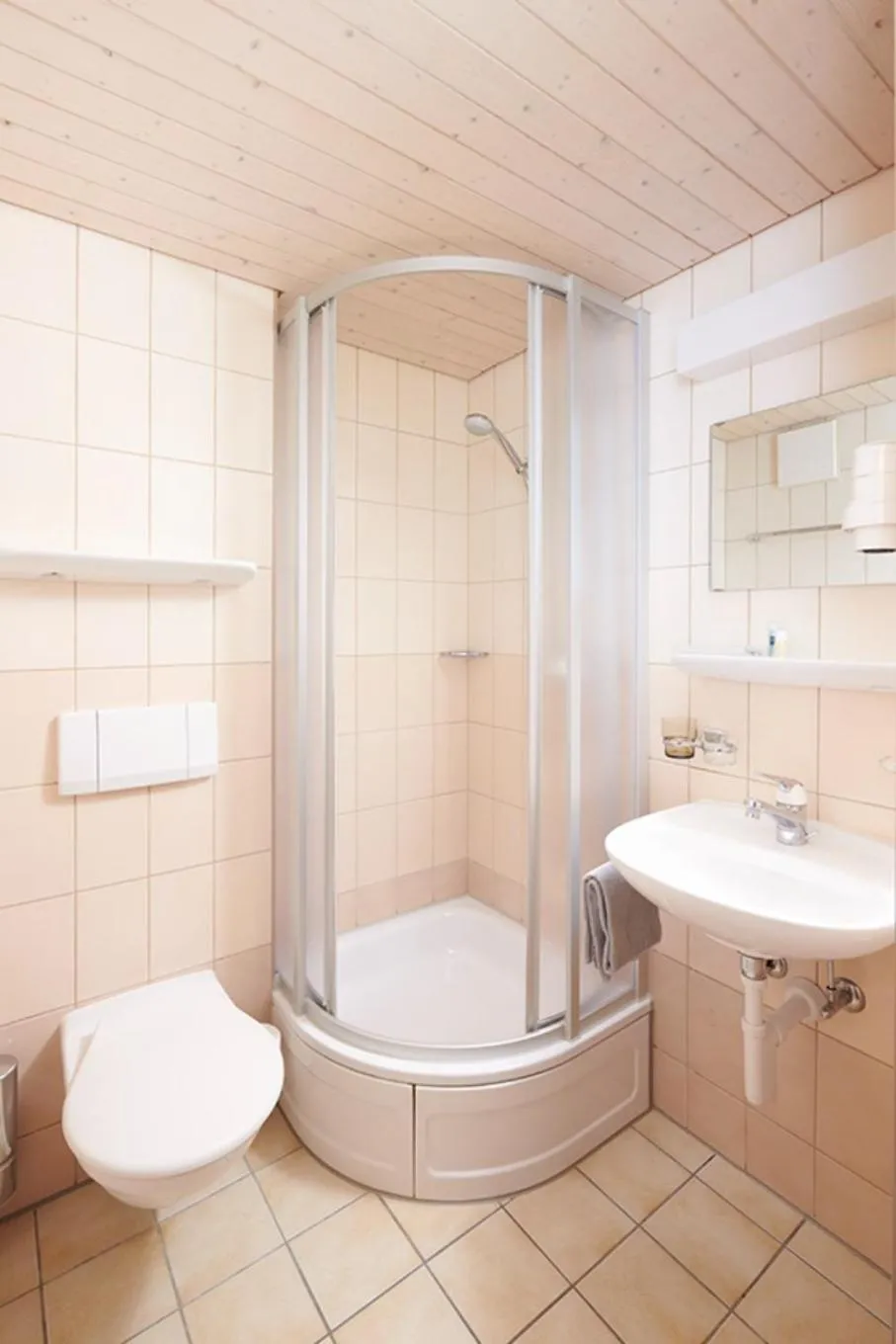 Bathroom in Hotel Weisshorn