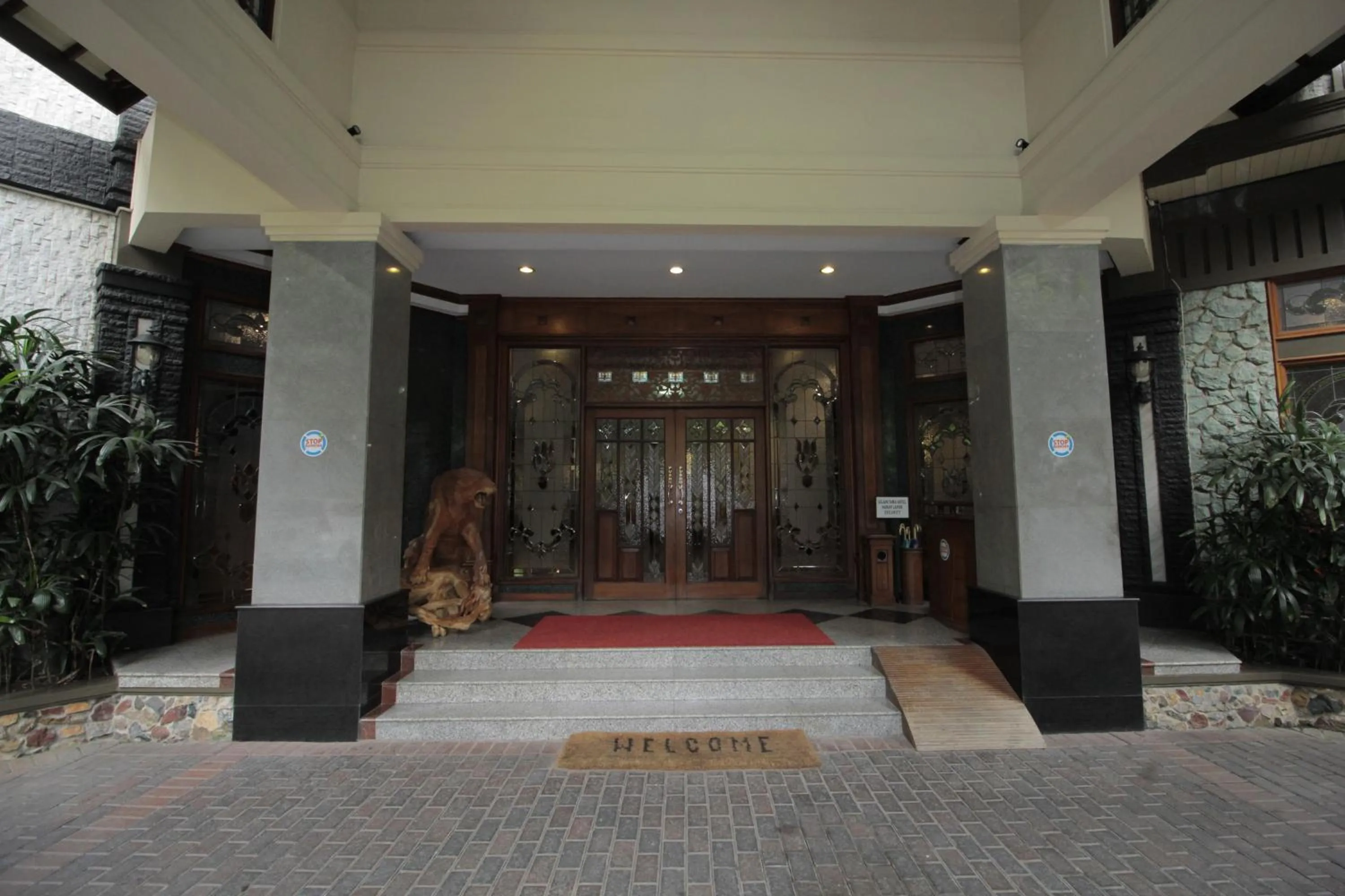 Facade/entrance in Sapta Nawa Resort 1 Gresik