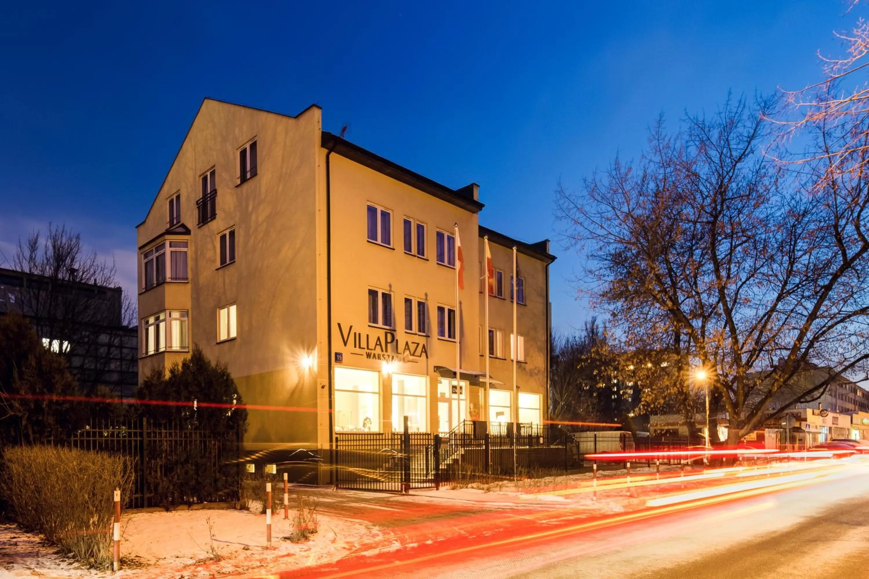 Facade/entrance in Villa Plaza