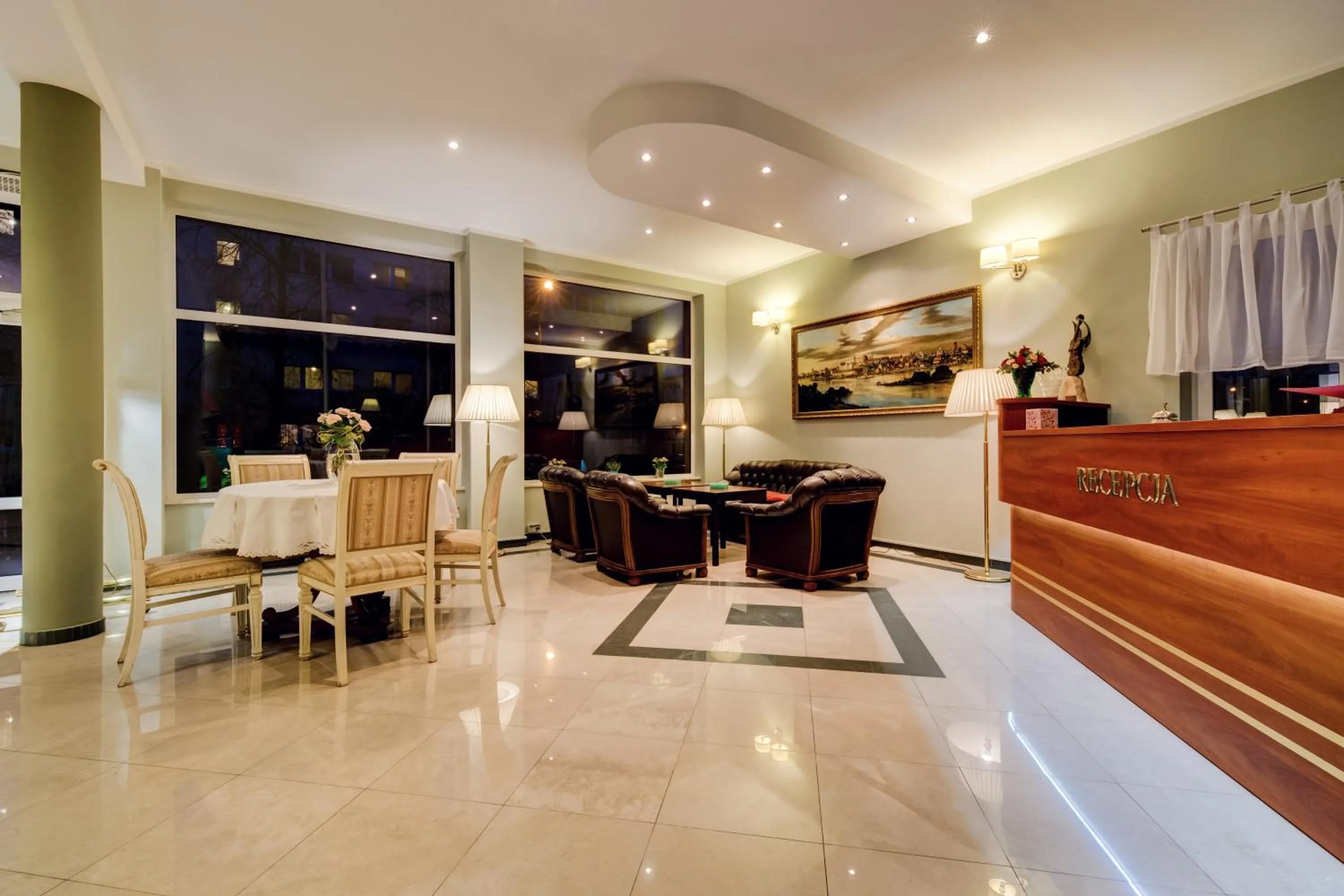 Living room in Villa Plaza