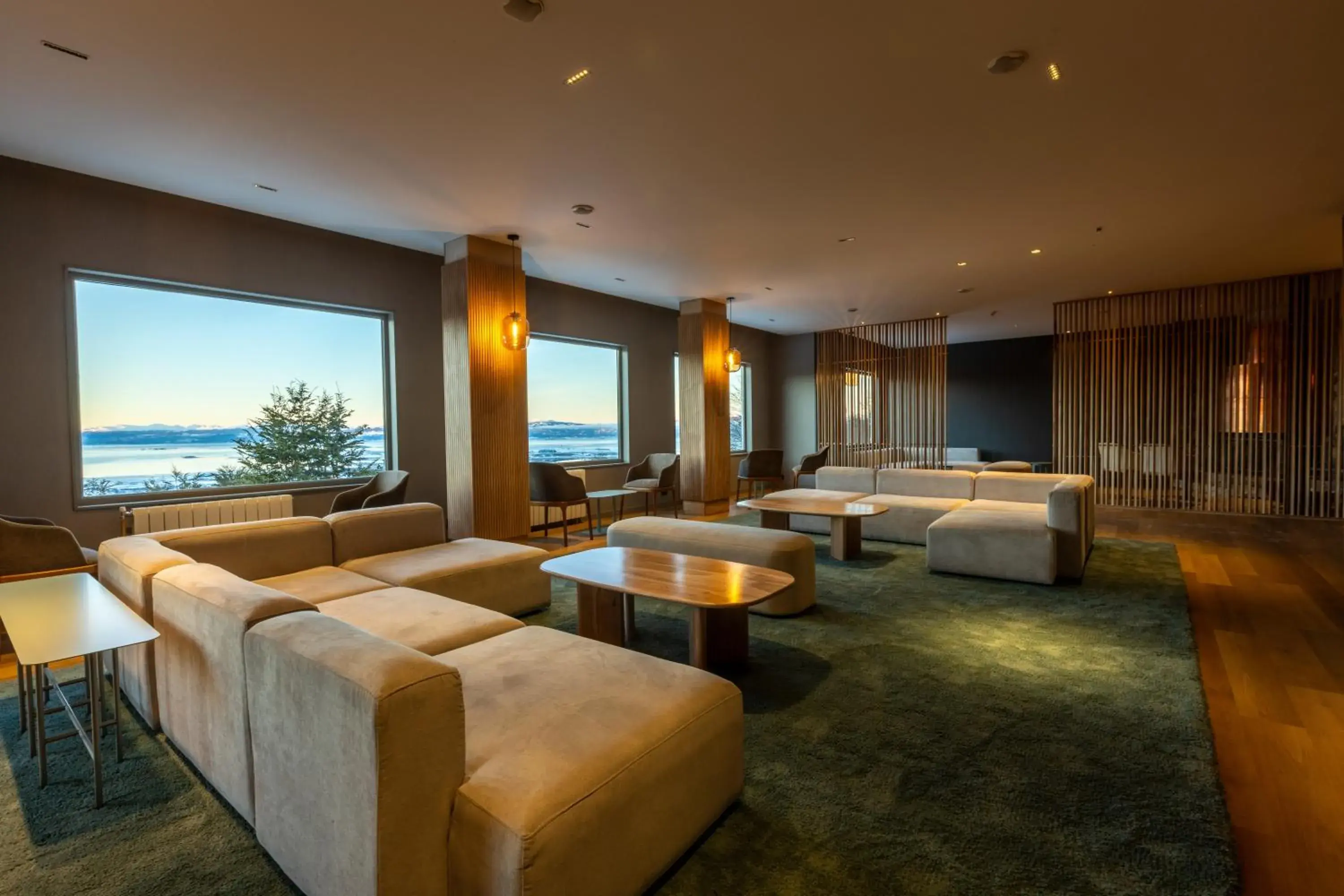 Living room, Bed in Los Acebos Ushuaia Hotel Living room, Bed in Los Acebos Ushuaia Hotel