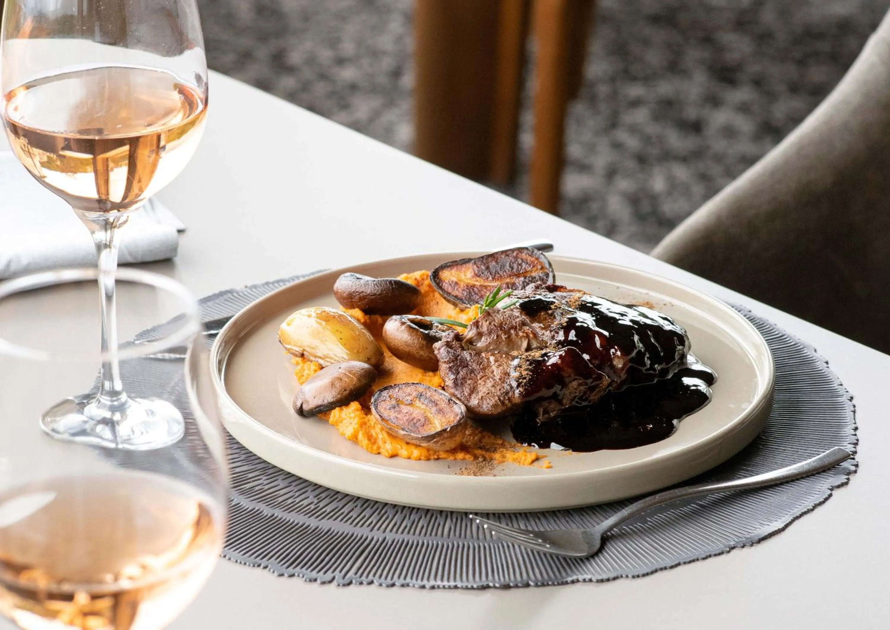 Food in Los Acebos Ushuaia Hotel