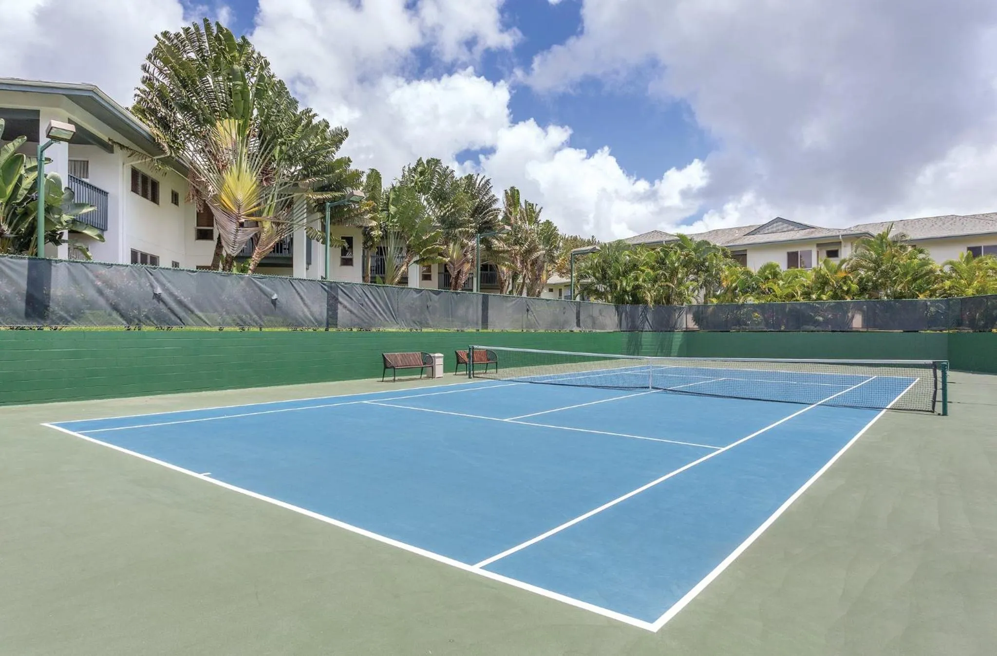 Tennis court in Club Wyndham Bali Hai Villas