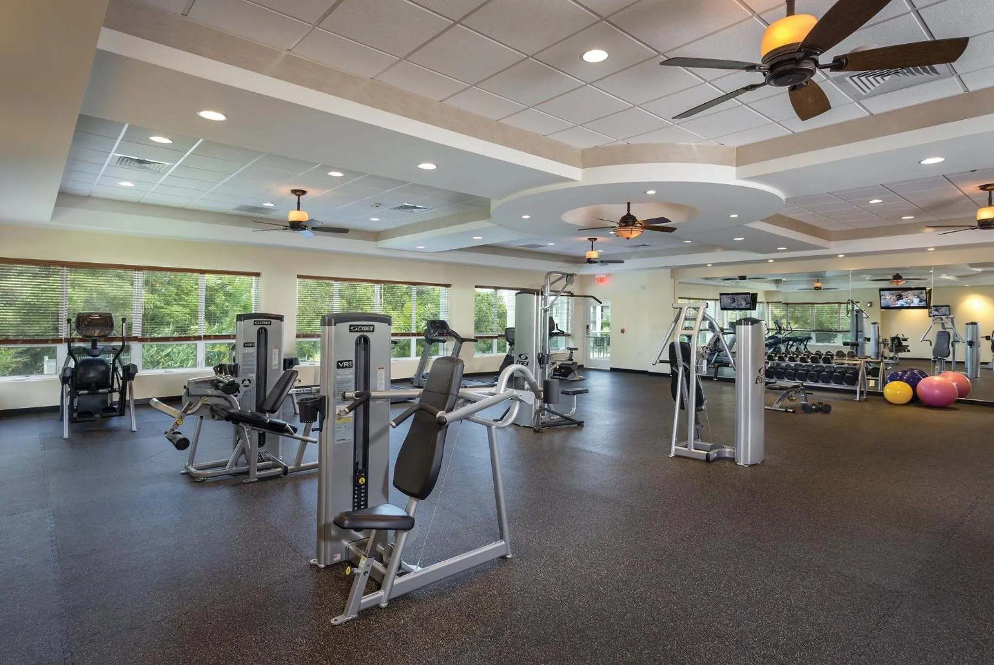 Fitness centre/facilities in Club Wyndham Bali Hai Villas