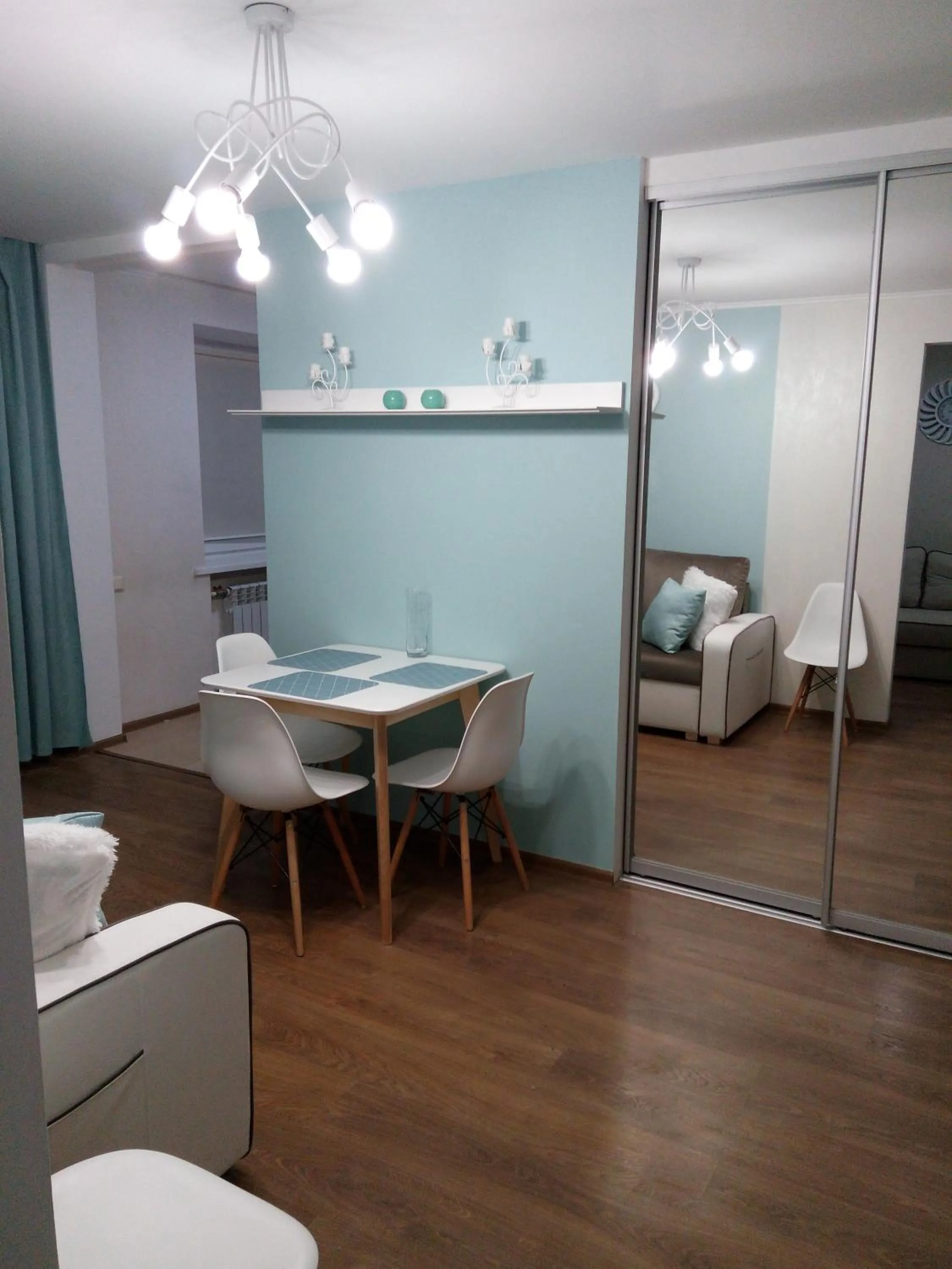 Two-bedroom apartment in the center