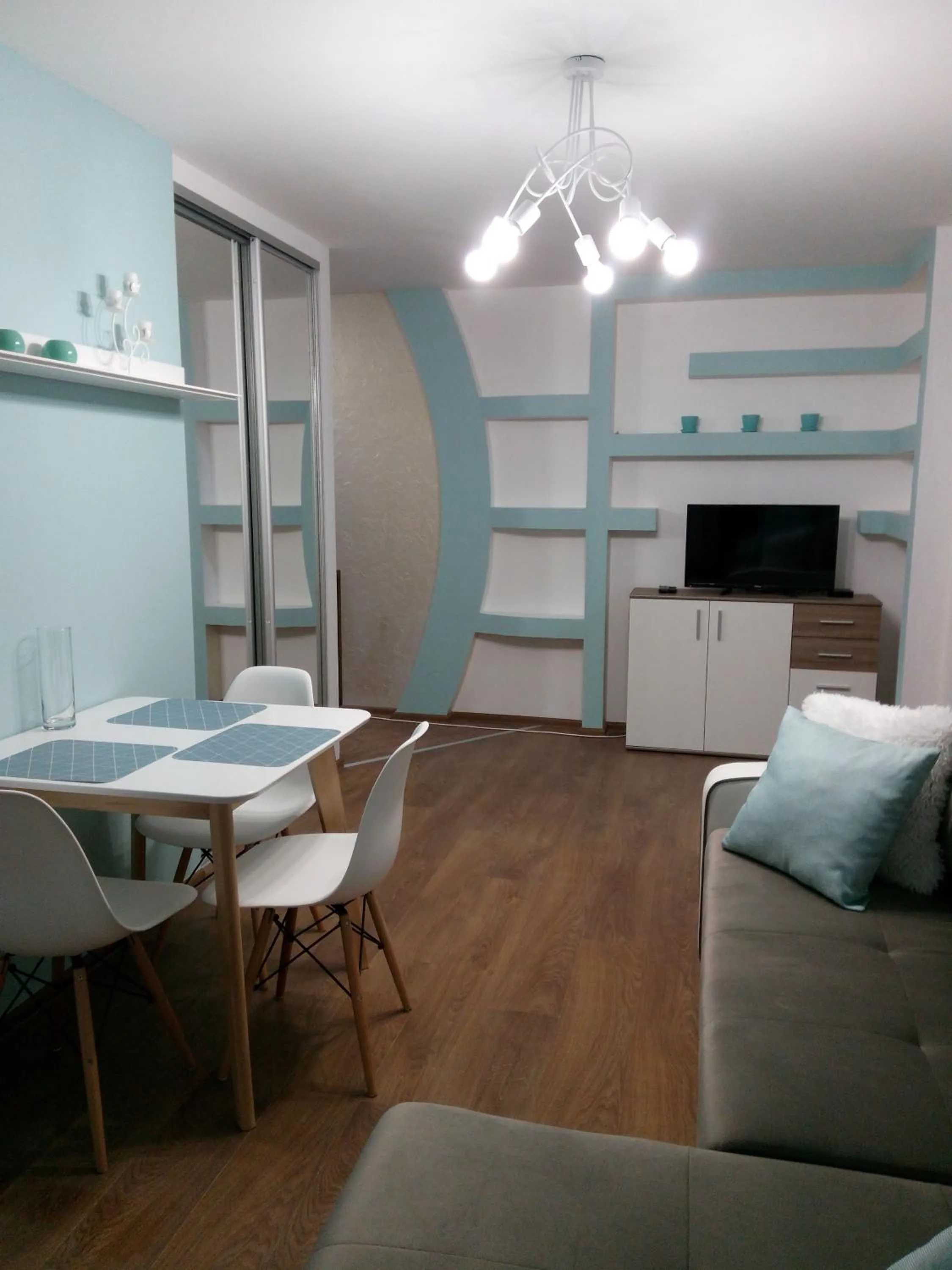 Two-bedroom apartment in the center