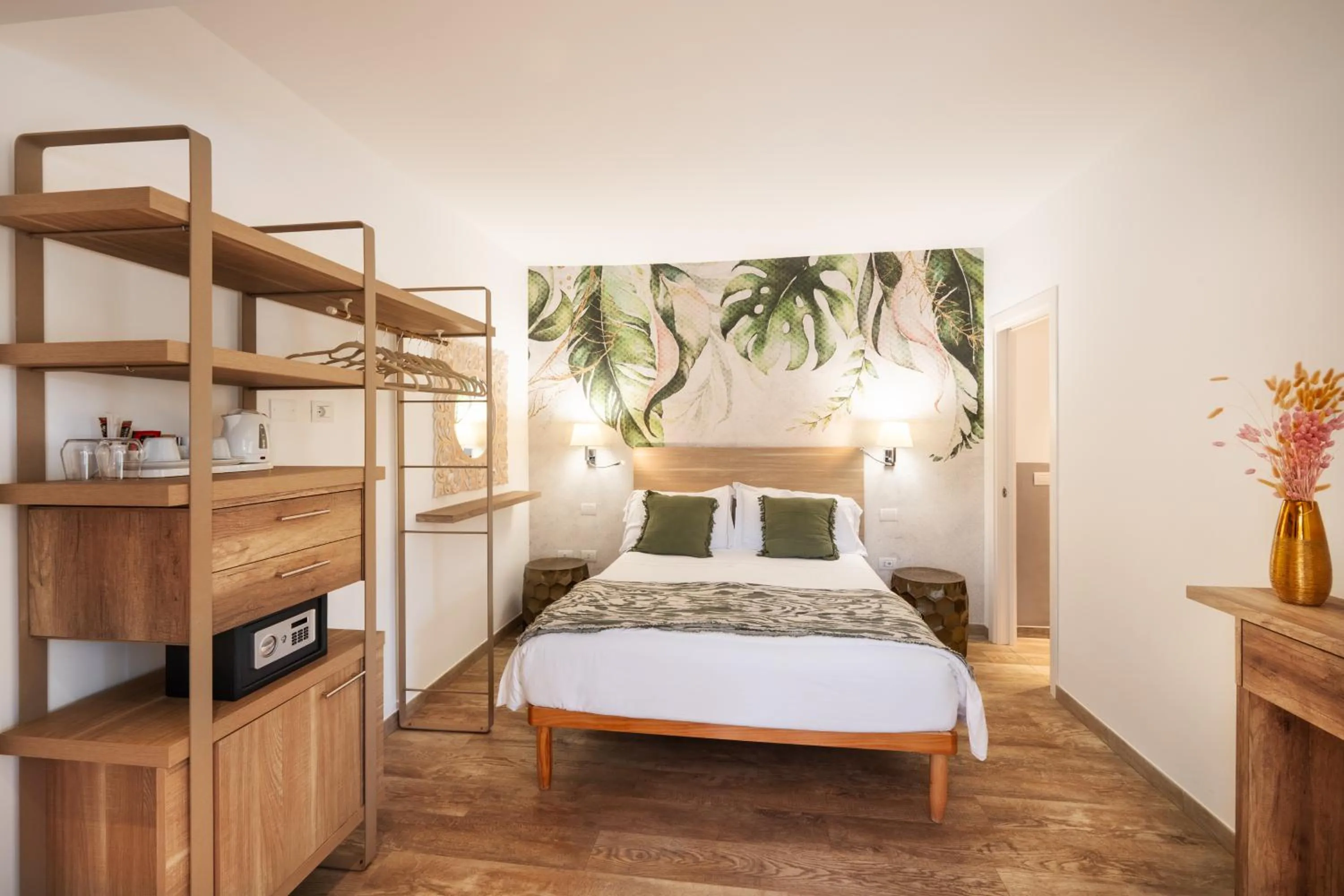 Bed in Suimi's Hotel