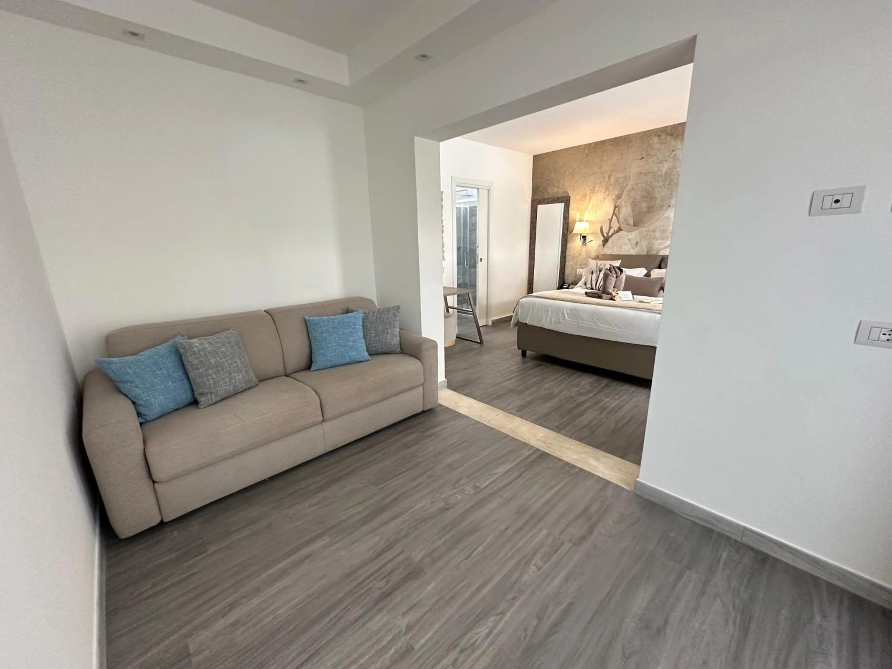 Bed in Suimi's Hotel