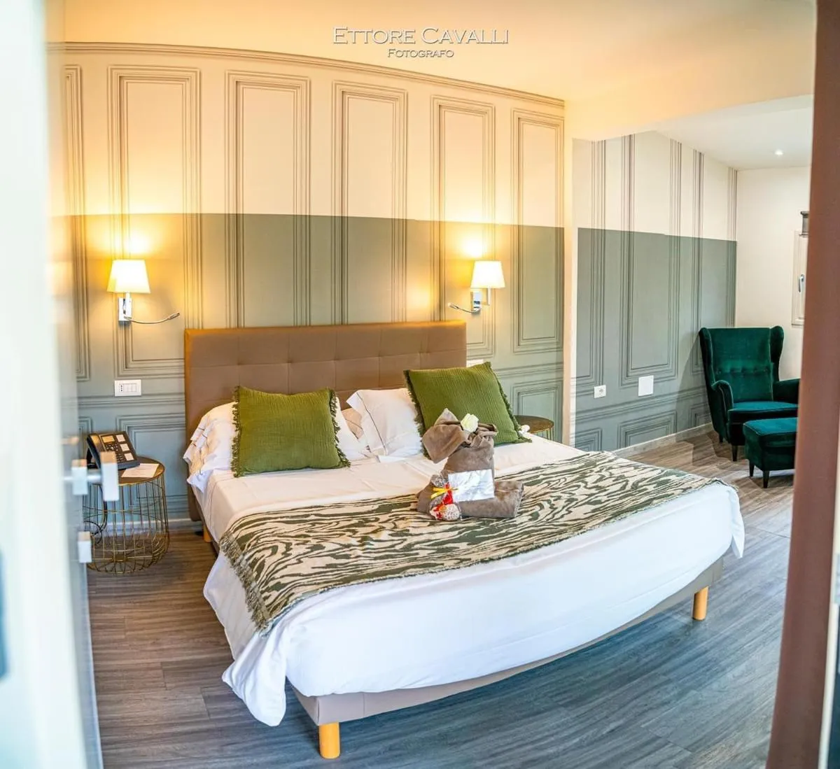 Bed in Suimi's Hotel