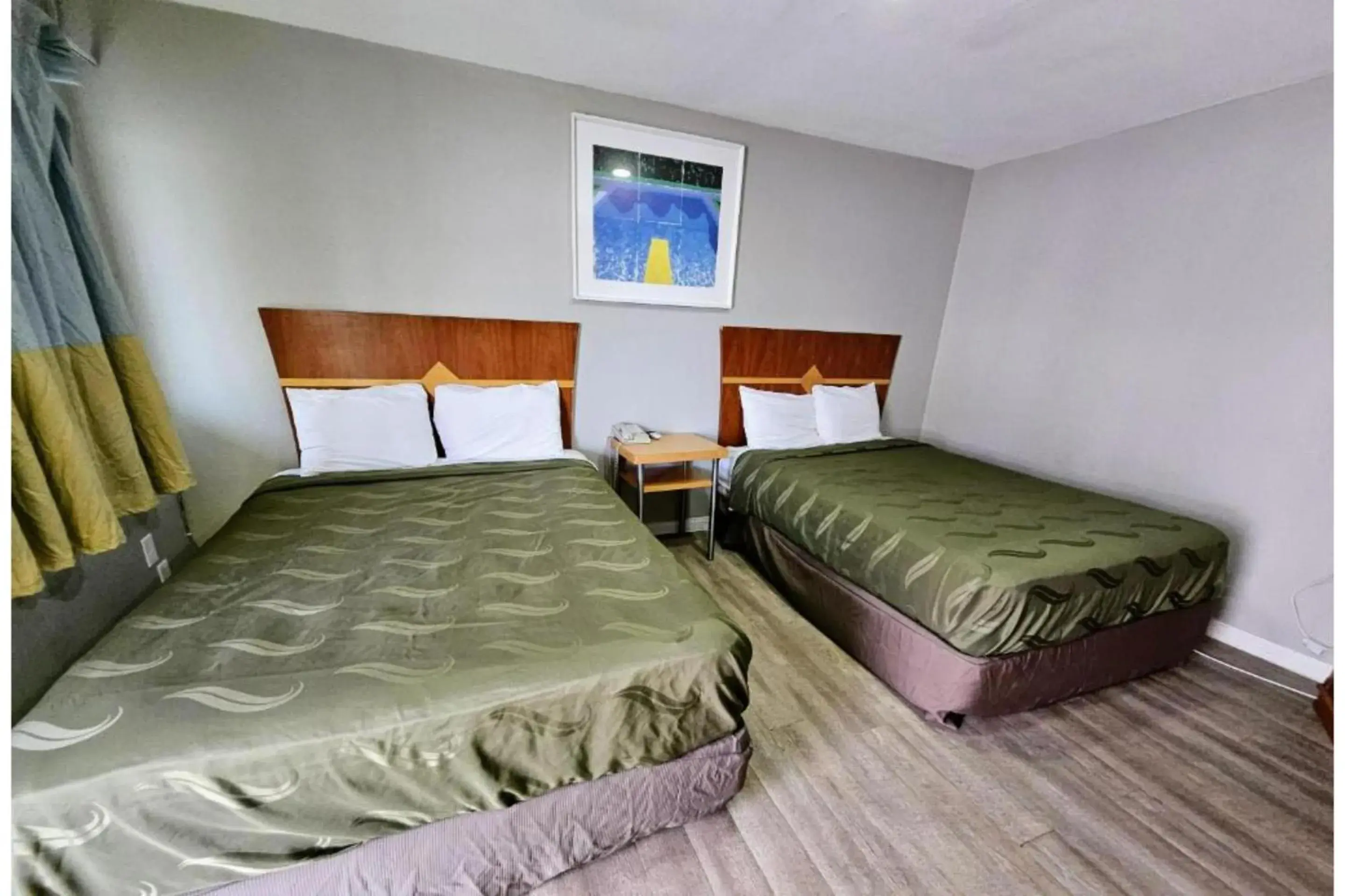 Bedroom, Bed in Hotel Ridgecrest An Extended Stay Studio Bedroom, Bed in Hotel Ridgecrest An Extended Stay Studio