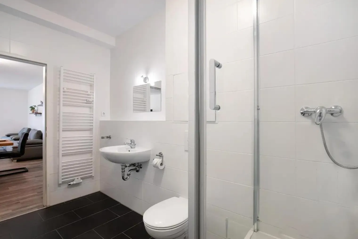 Bathroom in Apartments Tempelhof