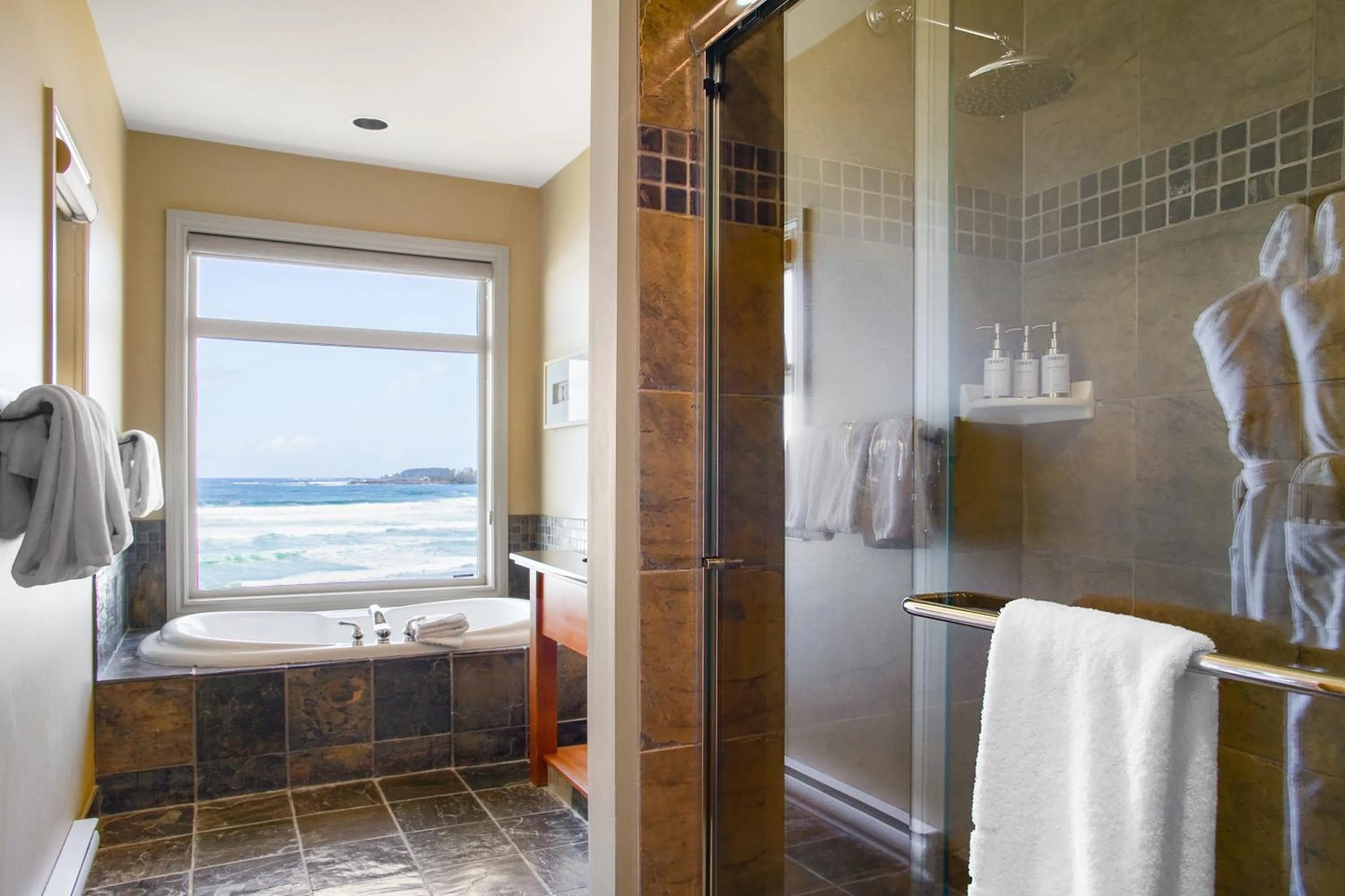 Bathroom in Long Beach Lodge Resort