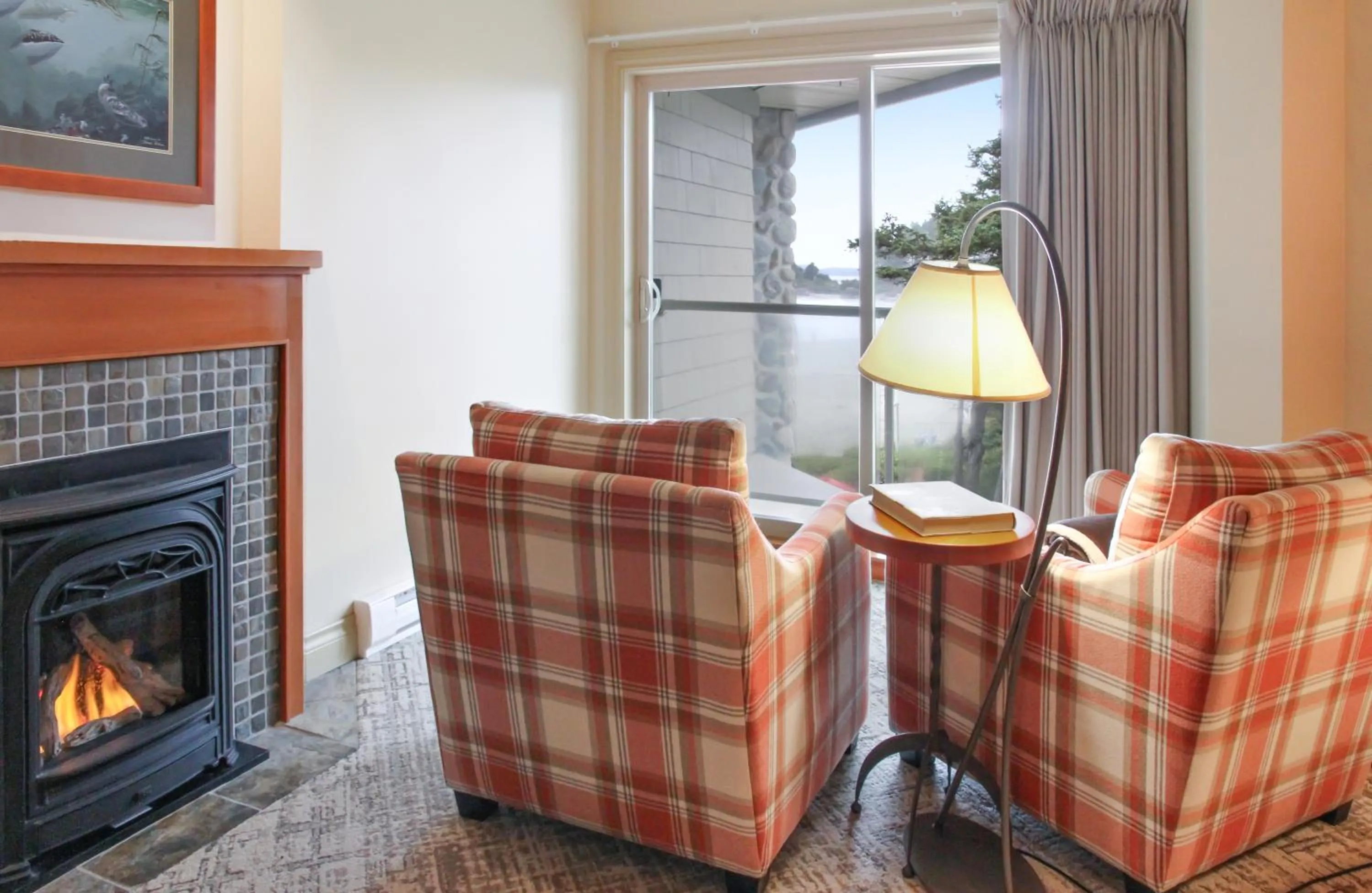 Seating area in Long Beach Lodge Resort