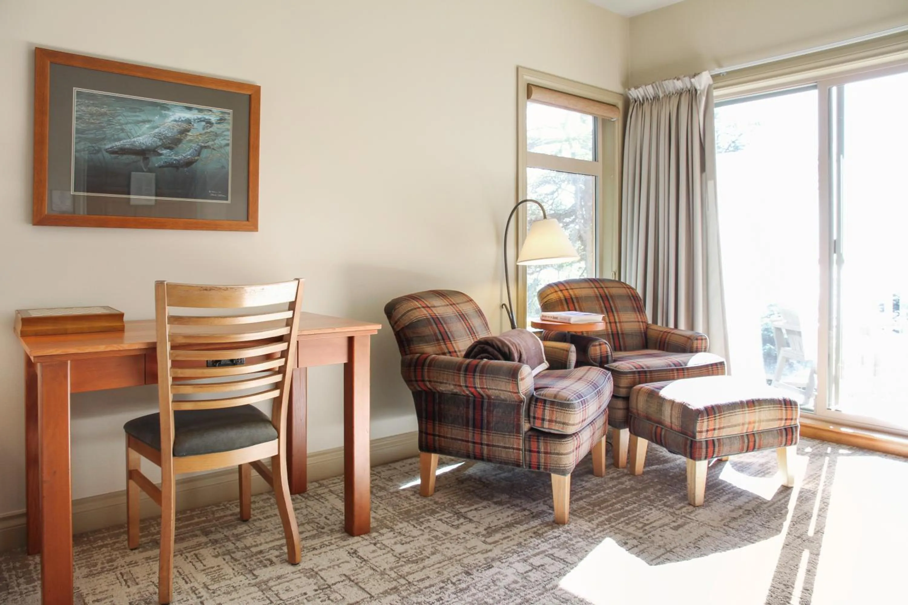 Seating area in Long Beach Lodge Resort