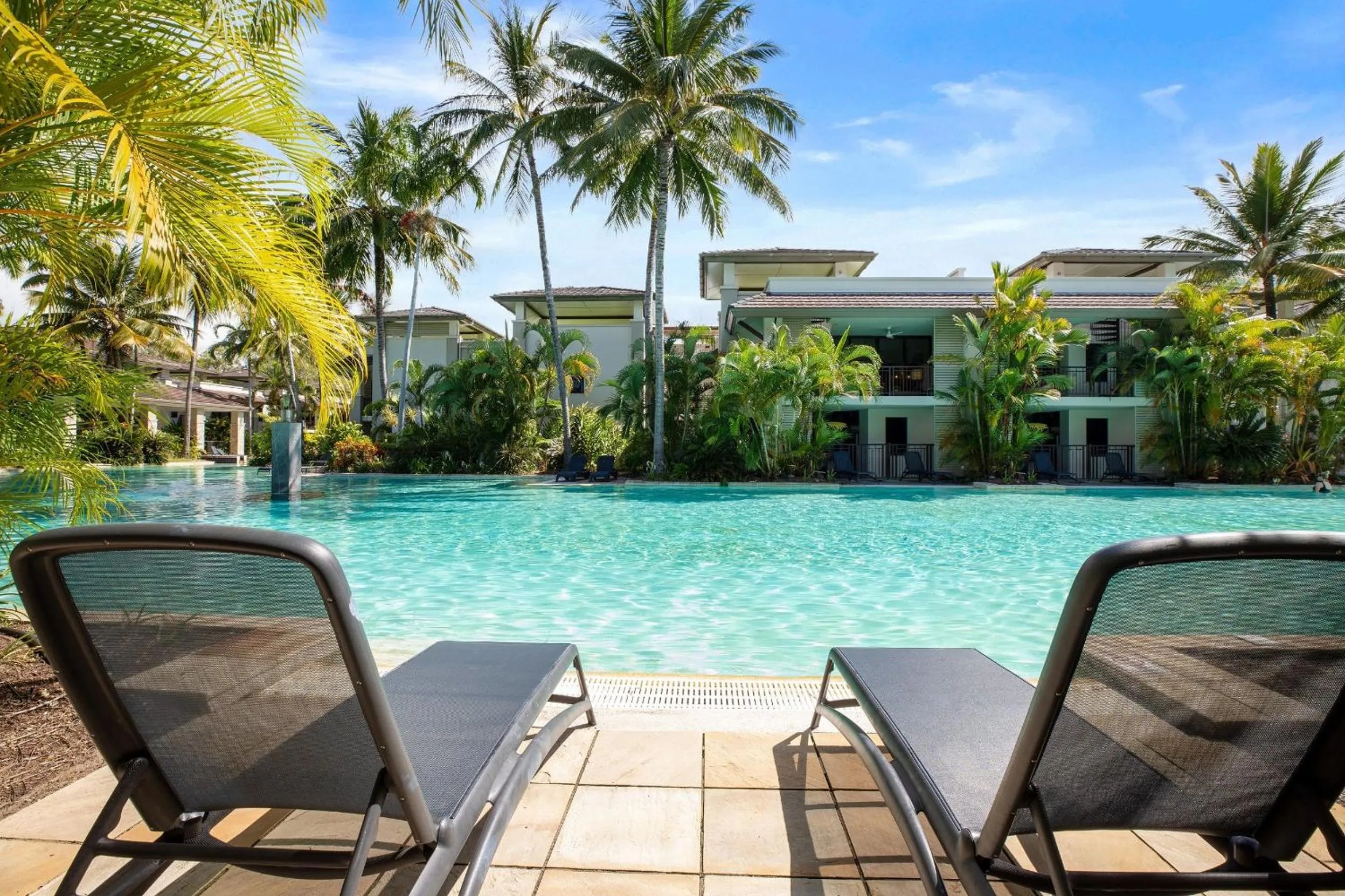 Swimming pool in Luxury Apartments at Temple Resort and Spa Port Douglas