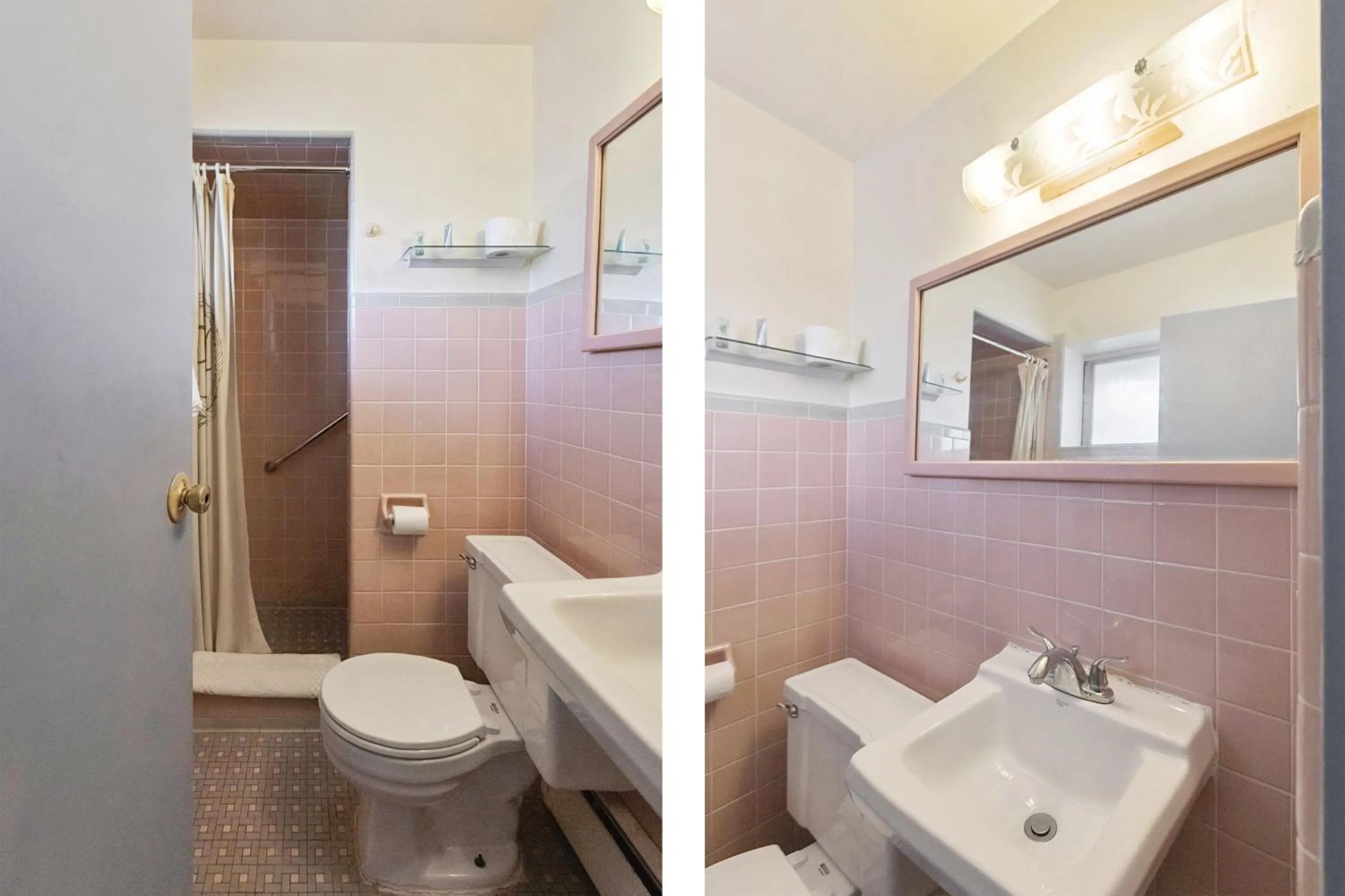 Bathroom in Heidelberg Motel by Capital O Bridgeport Frankenmuth I 75