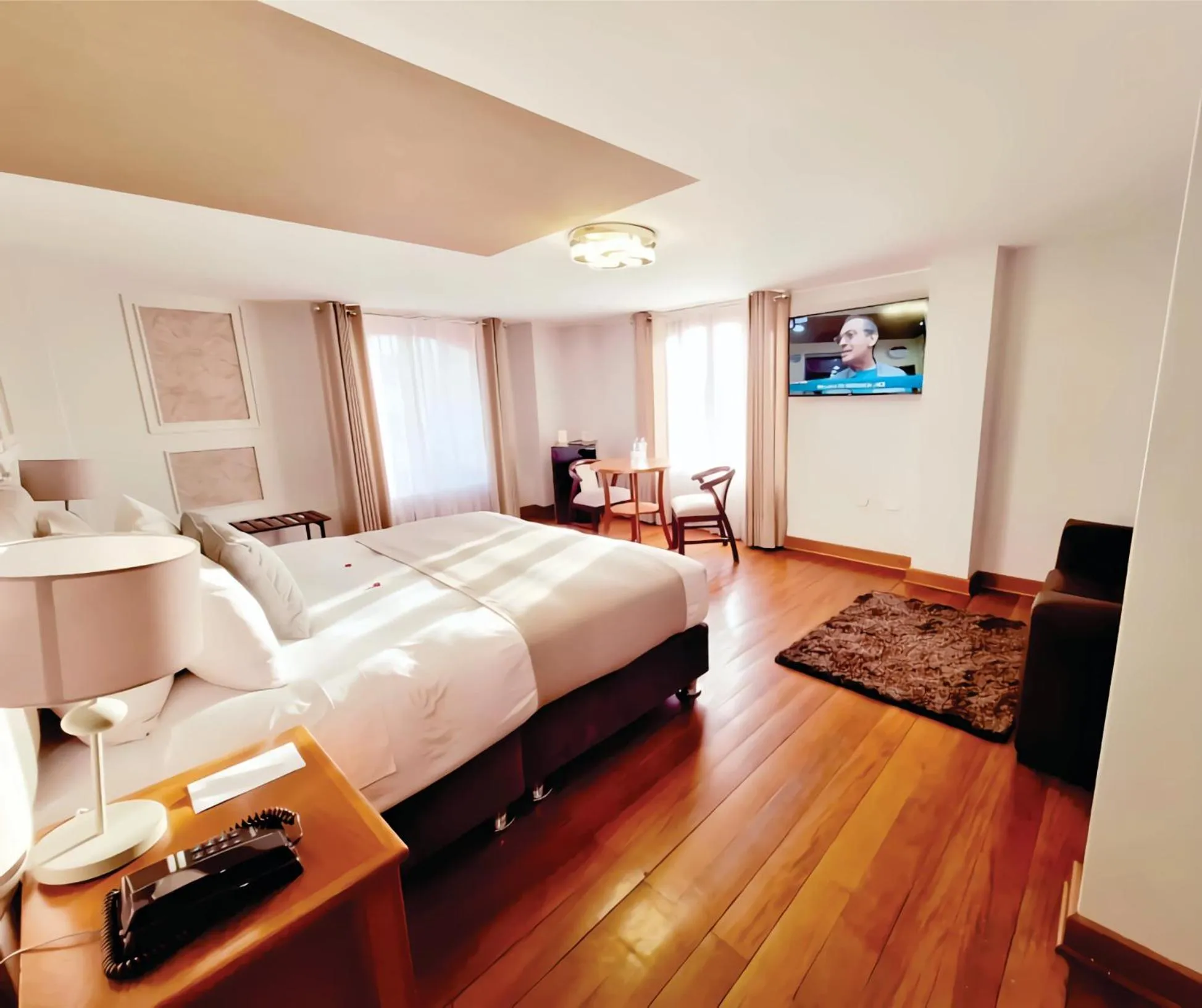 Bedroom, Bed in Hotel Fundador by Robles