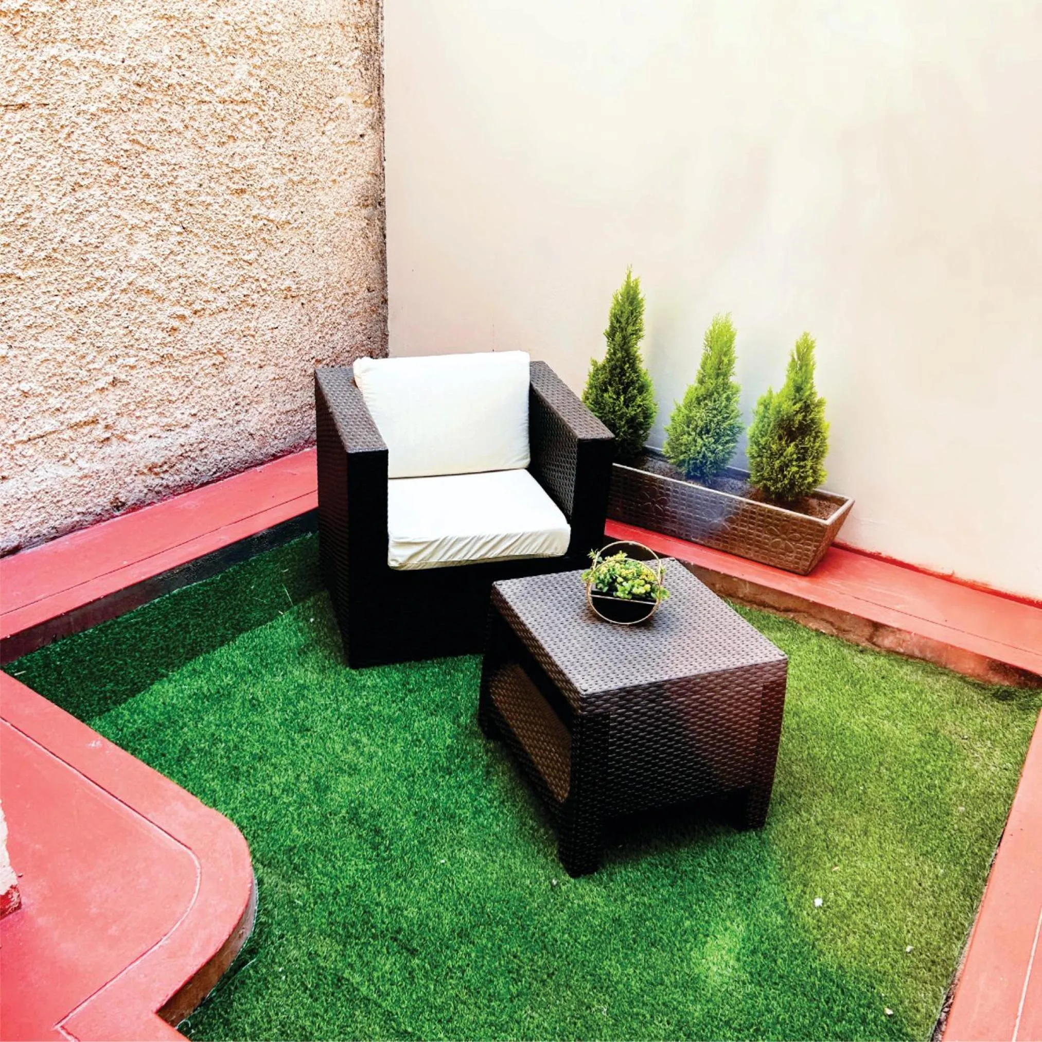 Patio in Hotel Fundador by Robles