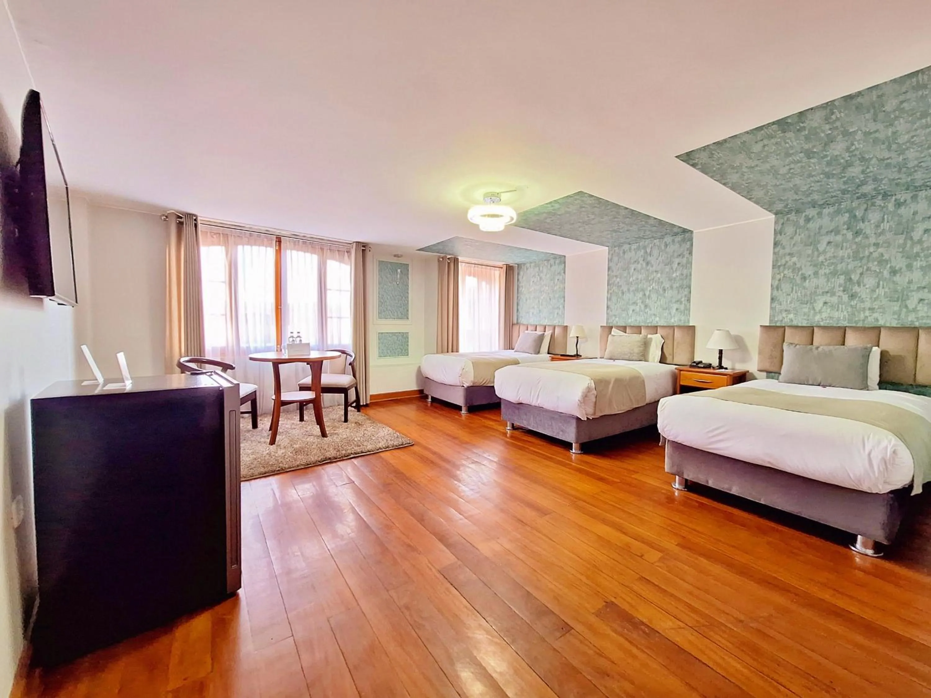 Bed in Hotel Fundador by Robles